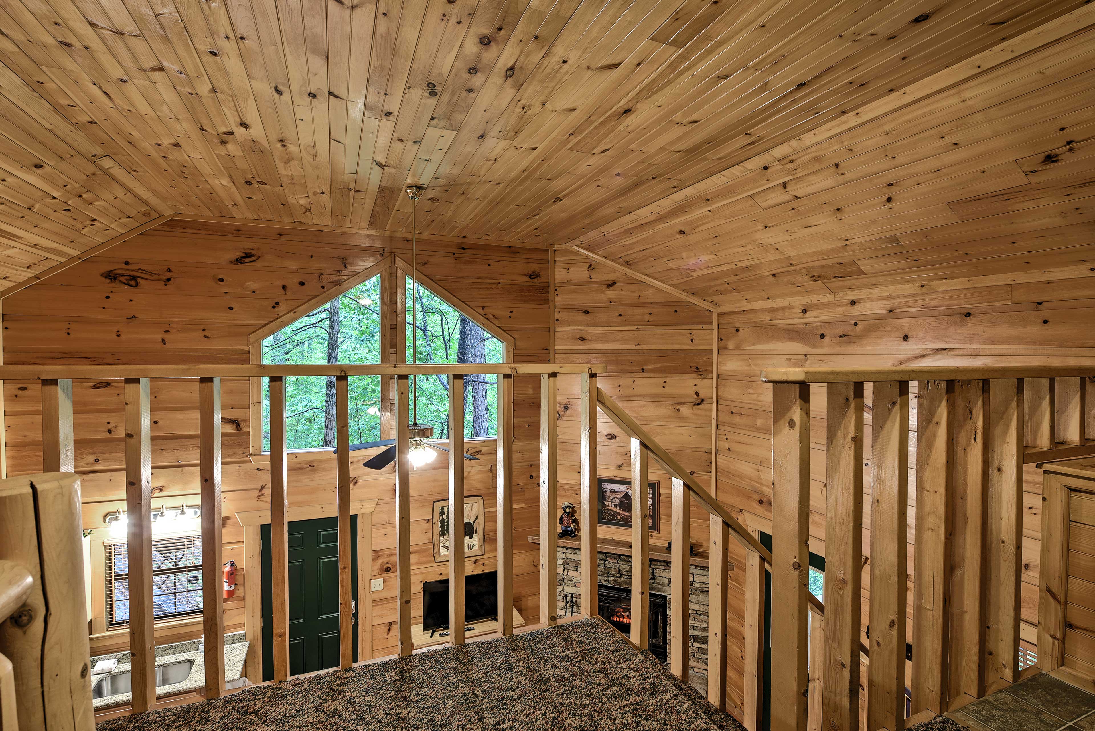 Lofted Bedroom | Access Only by Stairs