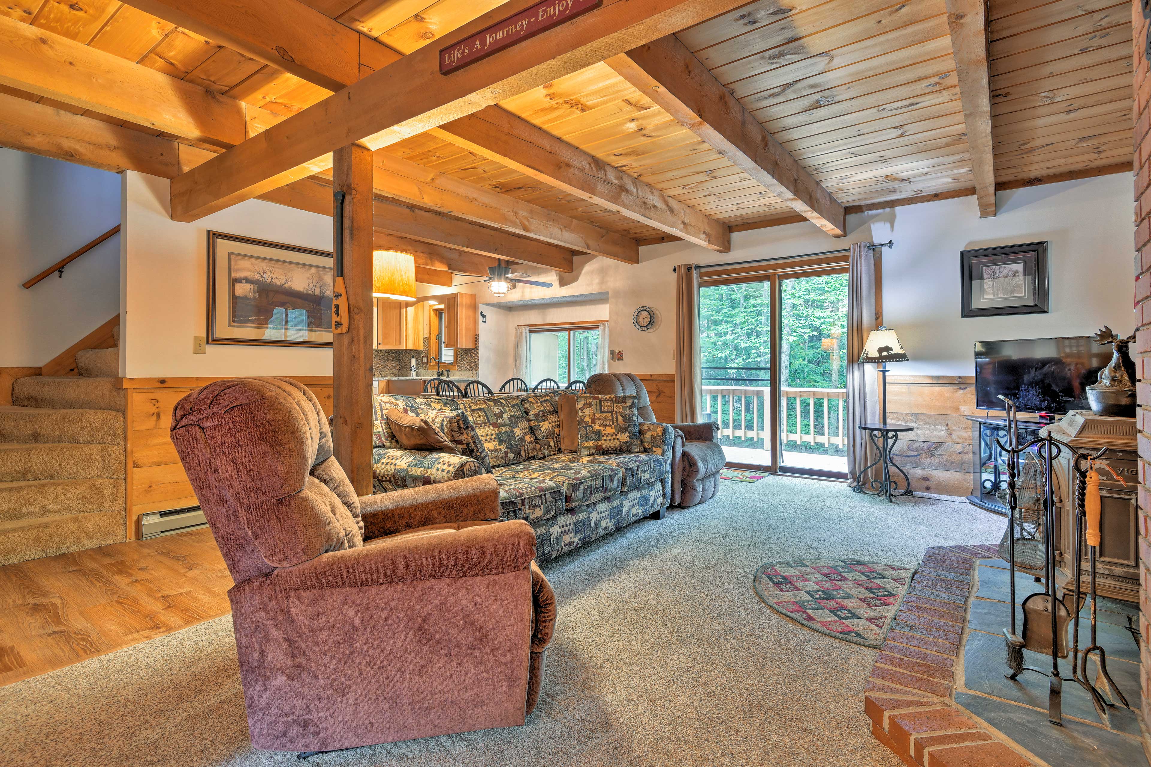 Living Room | Access to Private Deck