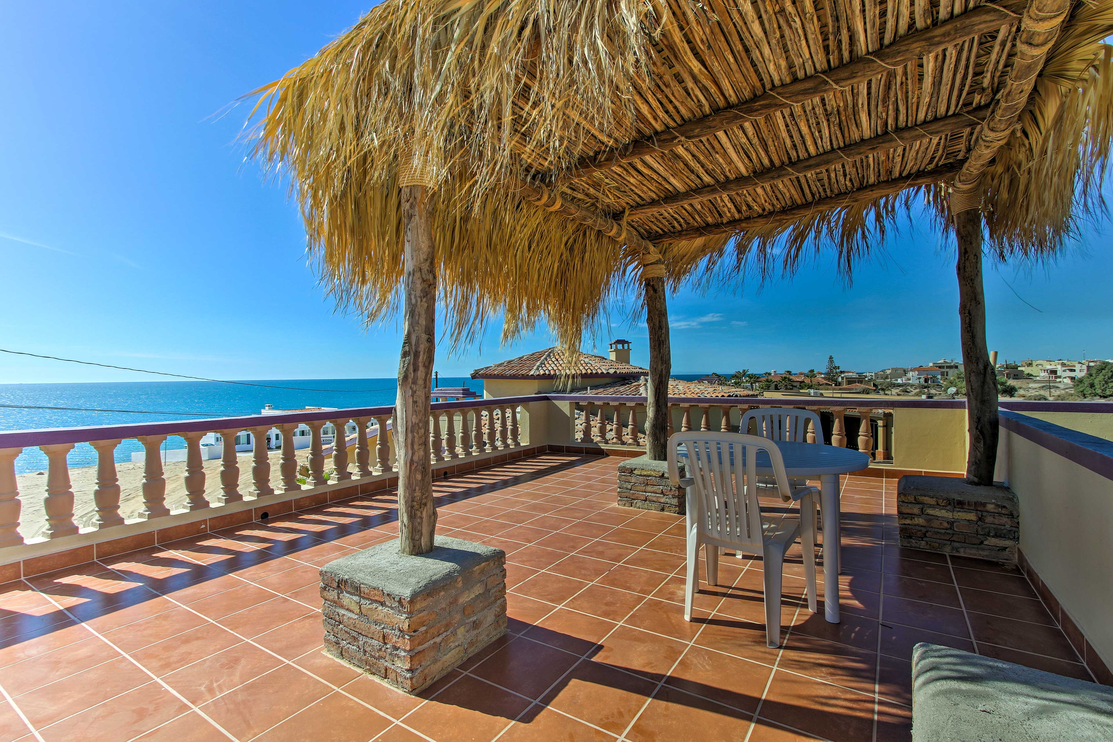 Puerto Peñasco Vacation Rental | 1BR | 1BA | 600 Sq Ft | Stairs Required