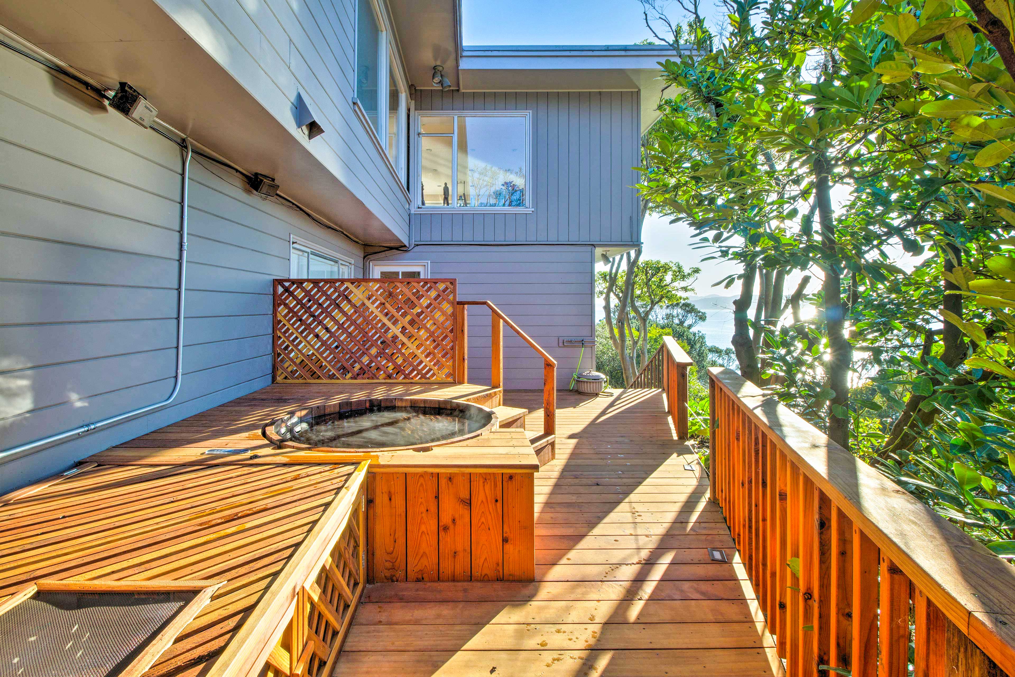 Property Exterior | Shared Hot Tub