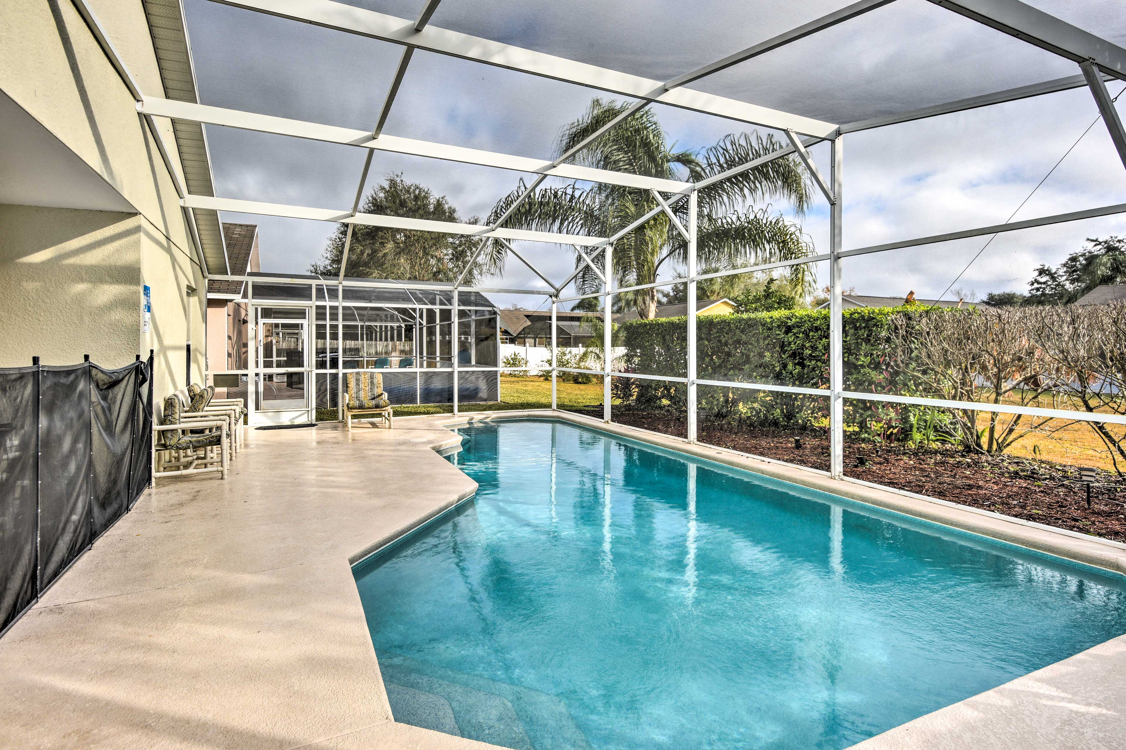 Covered Pool | Single-Story Home | 1,640 Sq Ft