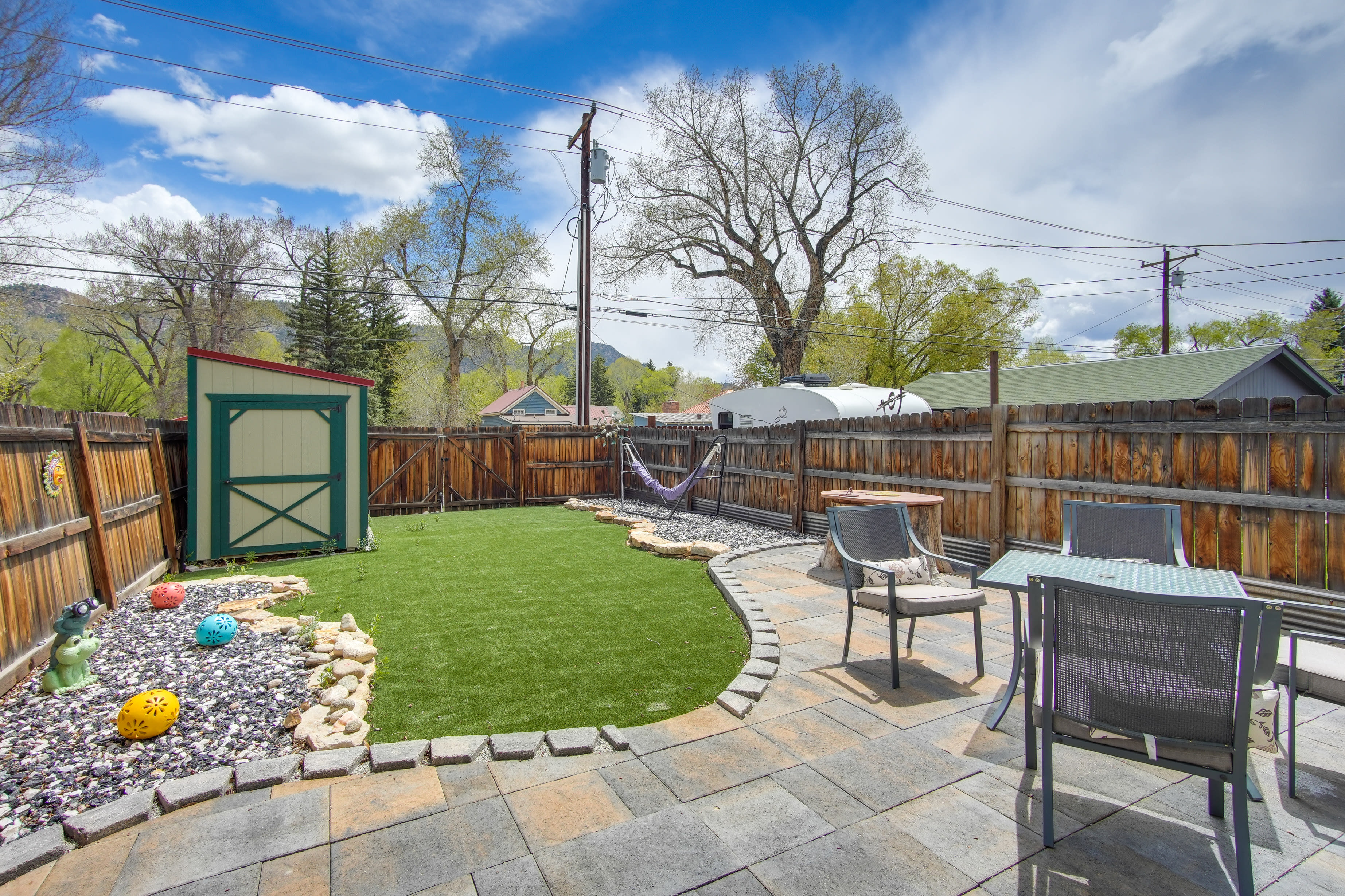 Private Patio | Outdoor Dining Area | Fenced Backyard