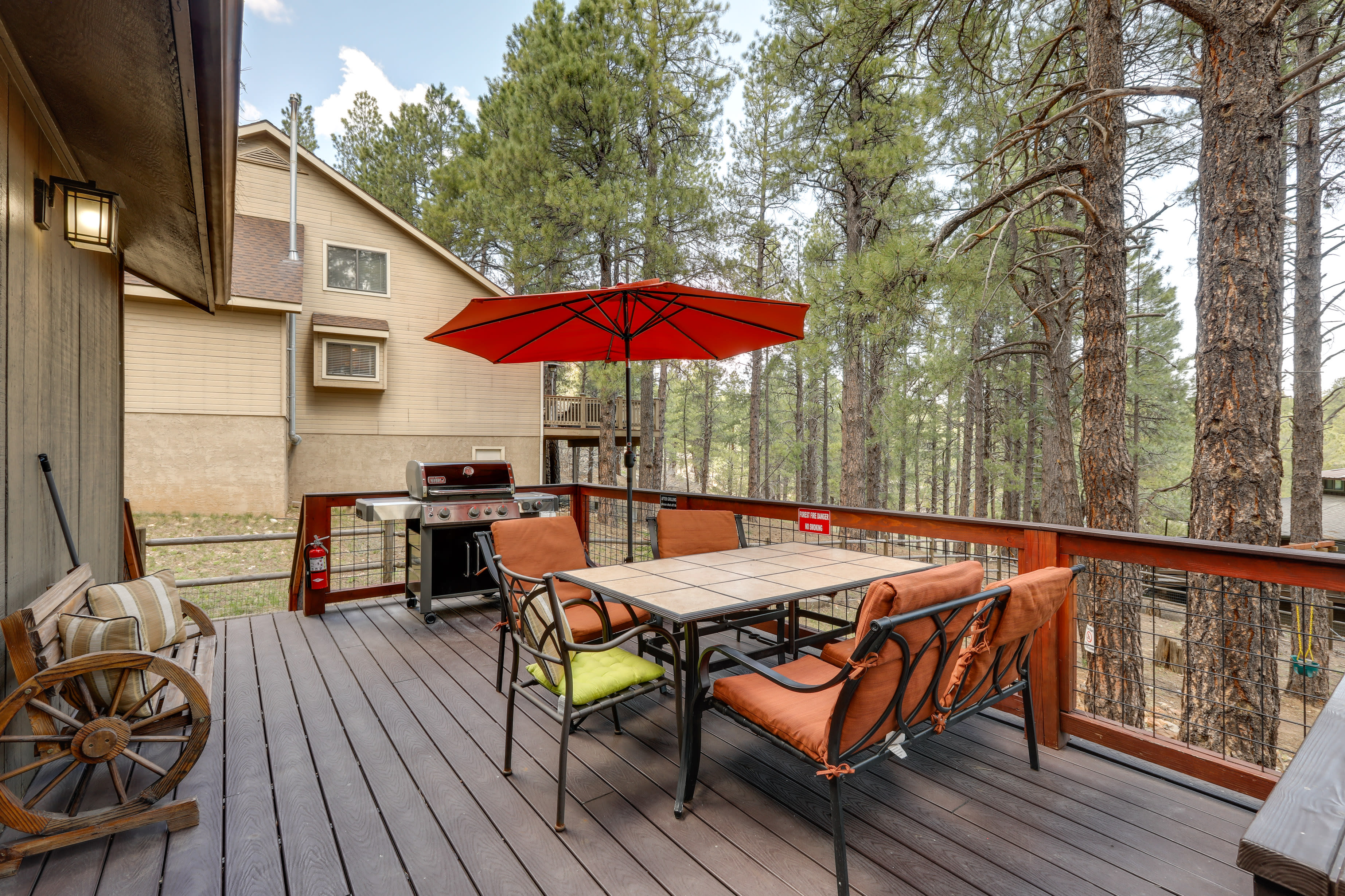 Flagstaff Vacation Rental Home | 3BR | 2BA | 1,368 Sq Ft | Steps Required