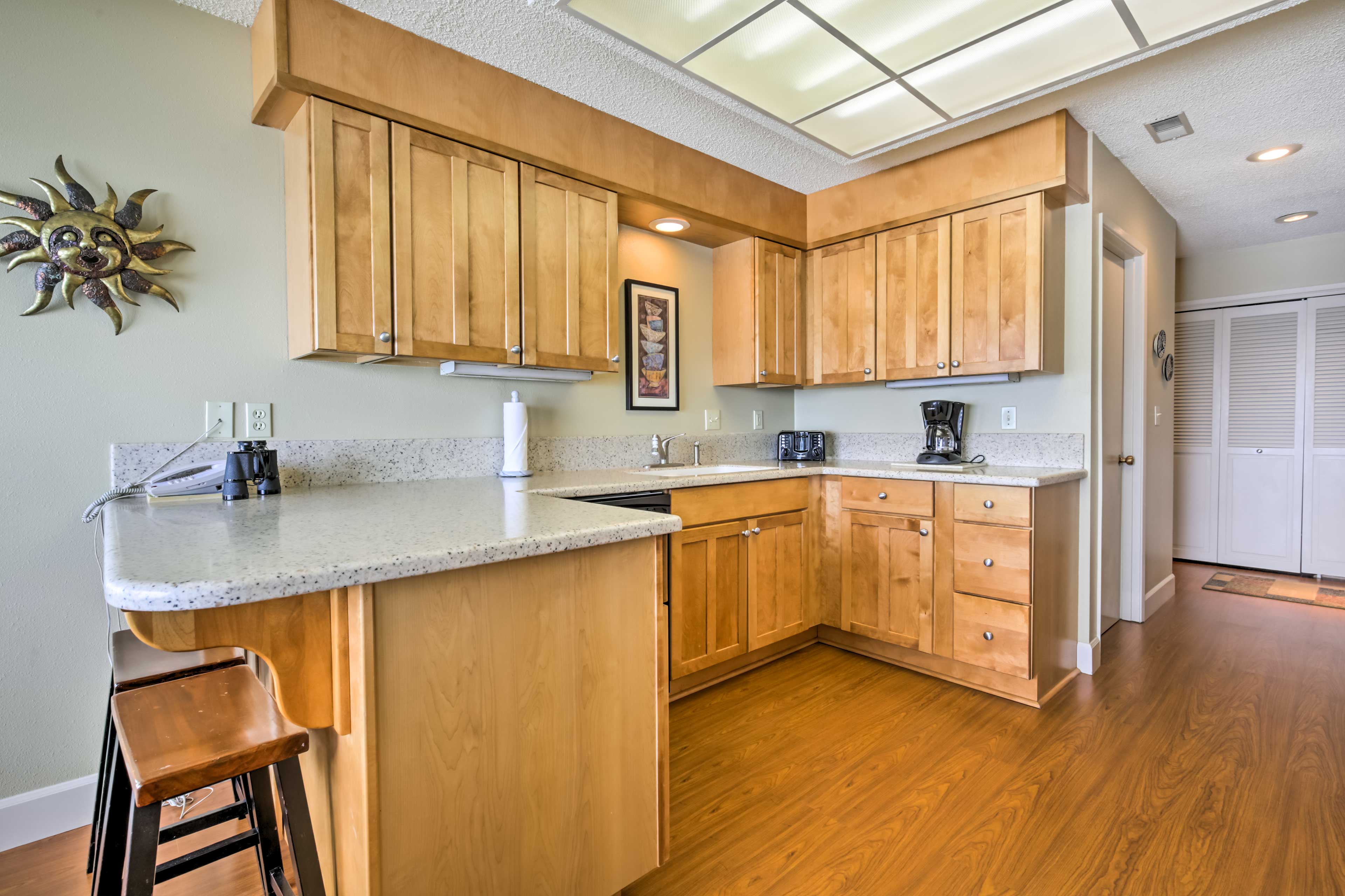 Kitchen | Main Level | Toaster | Dishwasher | Coffee Maker