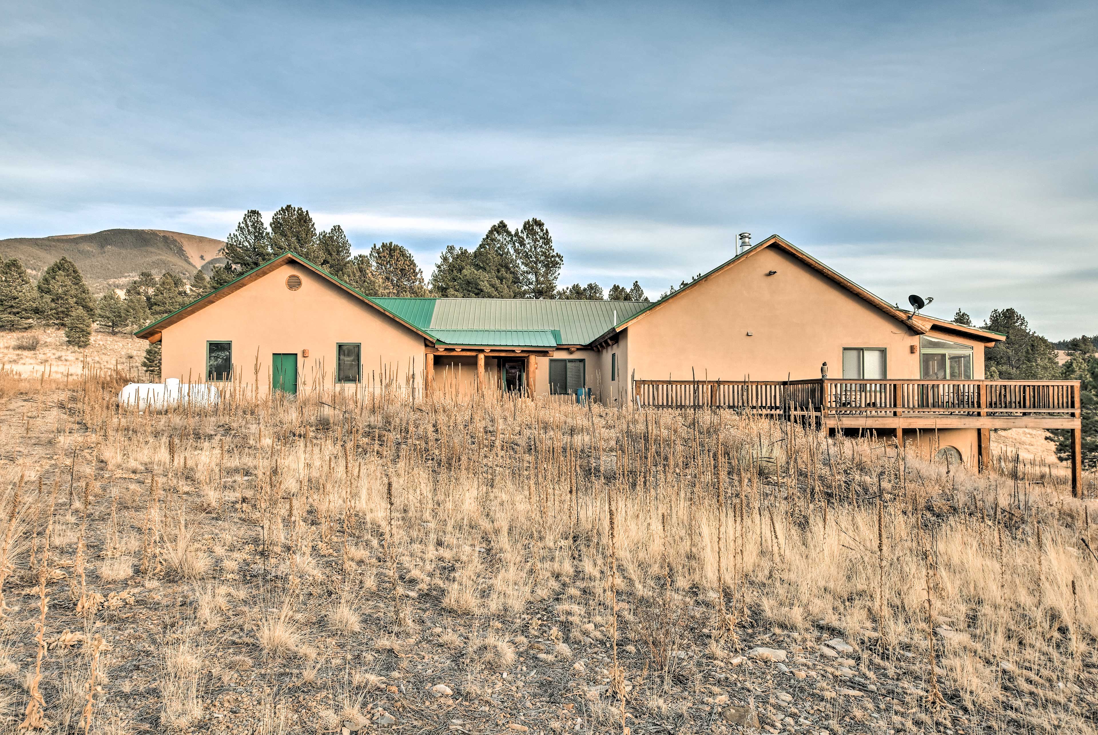 Ski the slopes at Red River Mountain just 25 minutes north of this home.