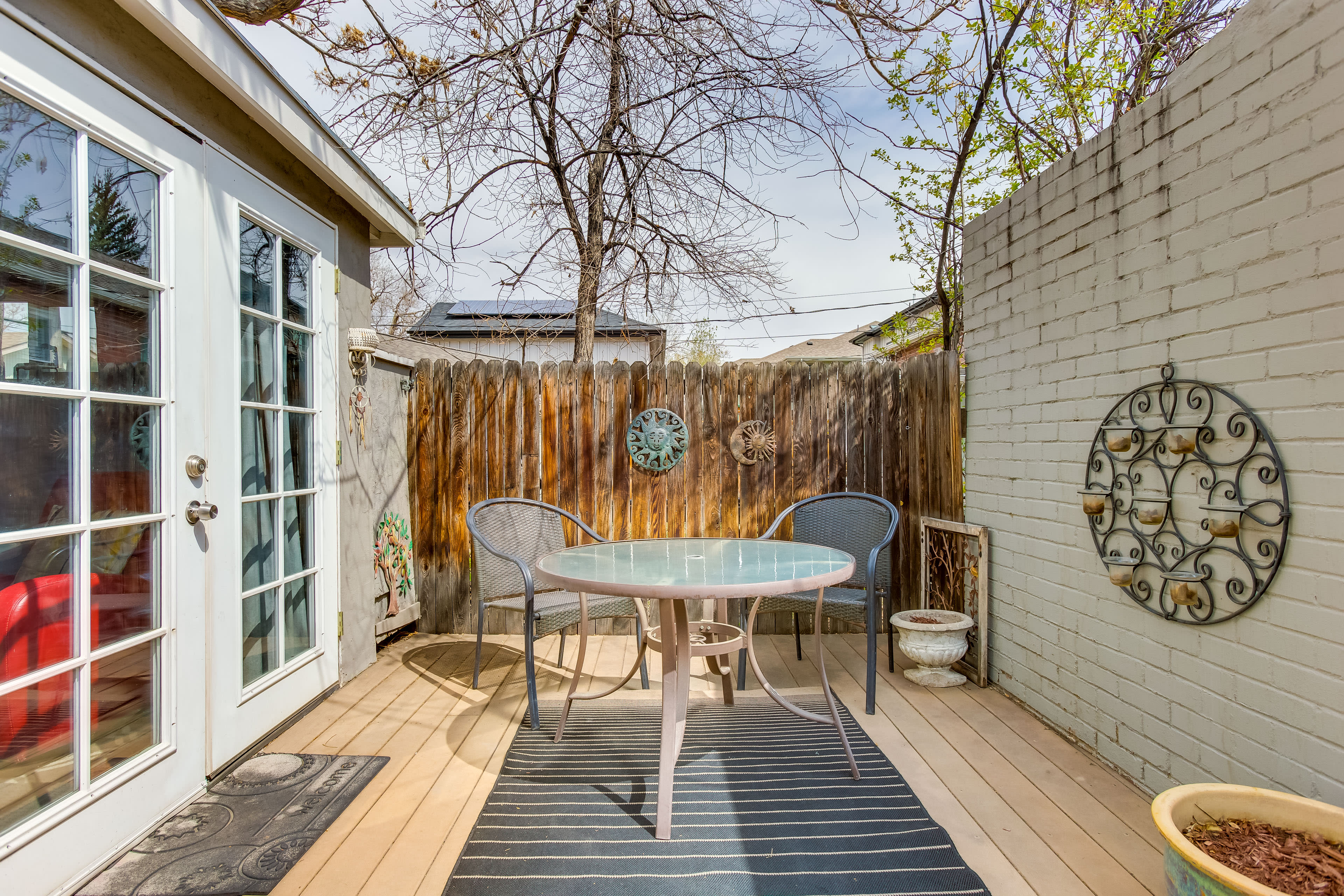 Denver Vacation Rental | Studio | 1BA | 340 Sq Ft | Steps Required