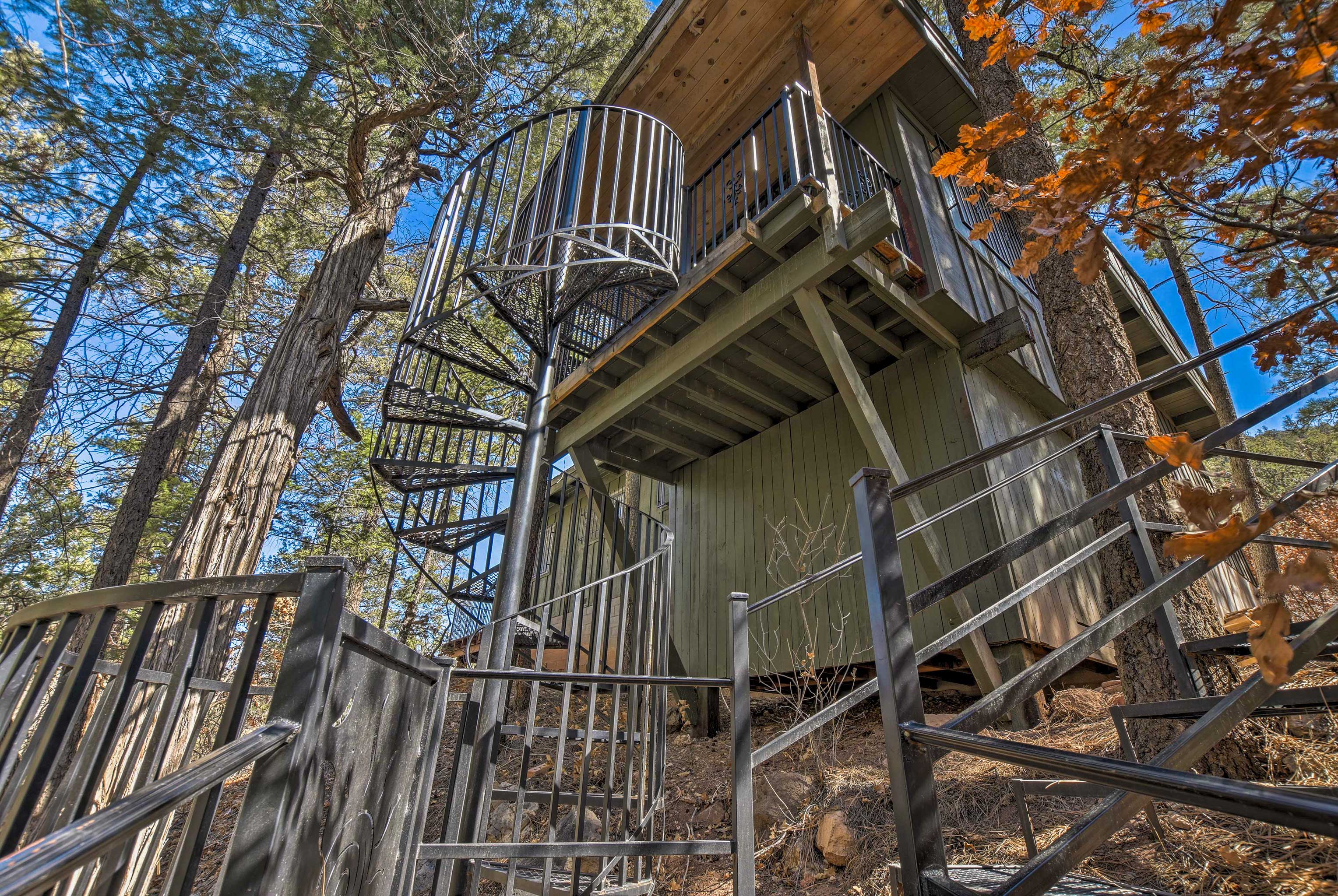 Jemez Springs Vacation Rental | 3BR | 2BA | 1,000 Sq Ft | Steps to Access