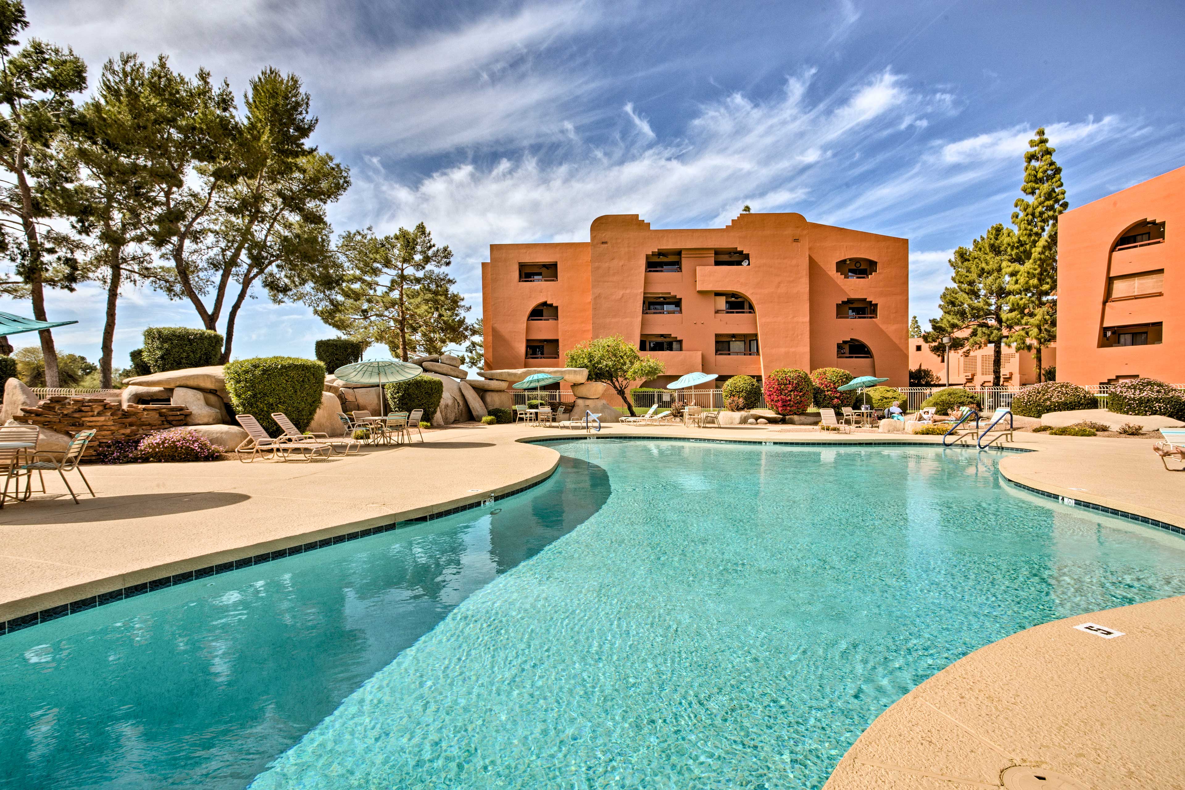 Take advantage of 5 community pools on the property!