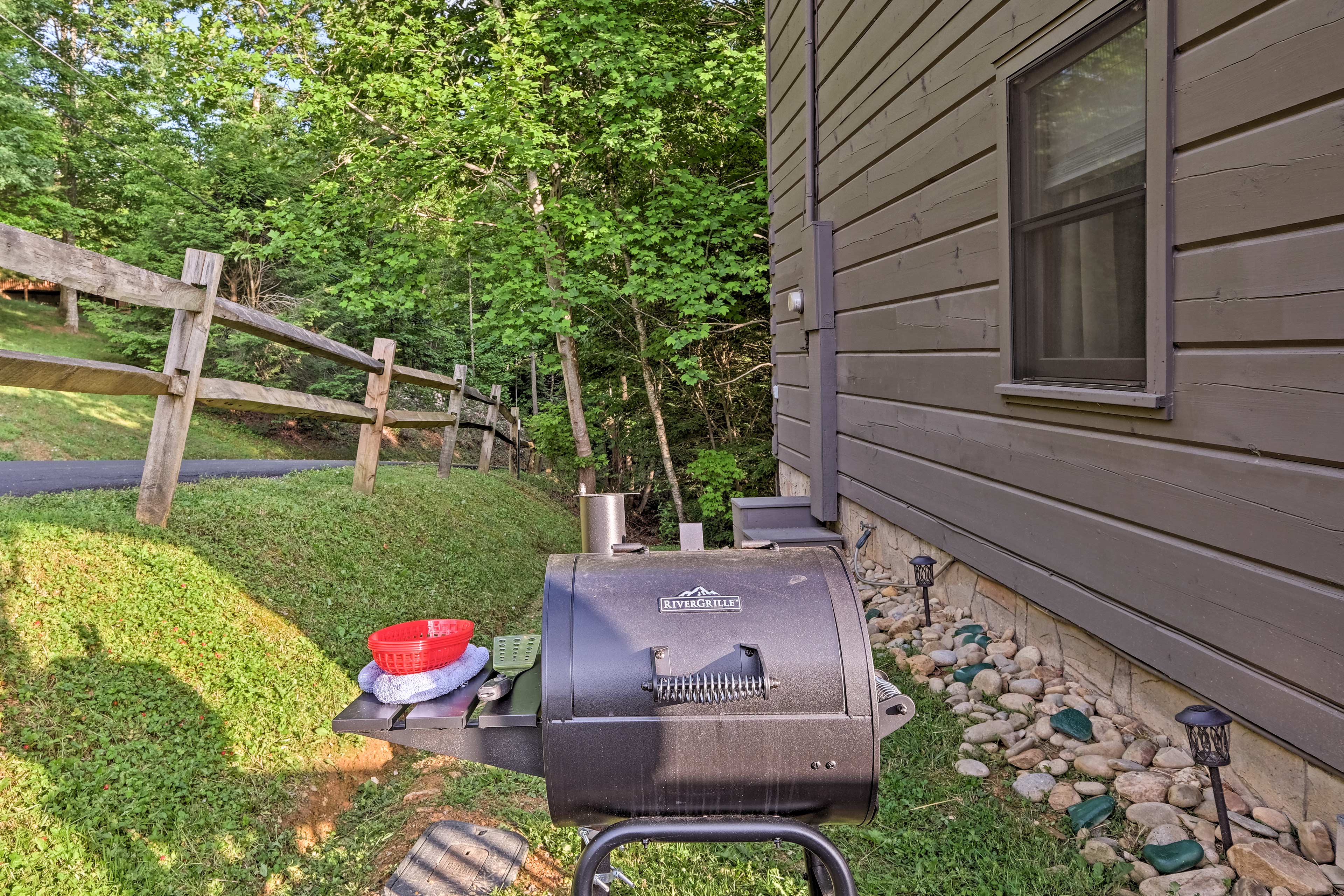 Whip up burgers on the grill!