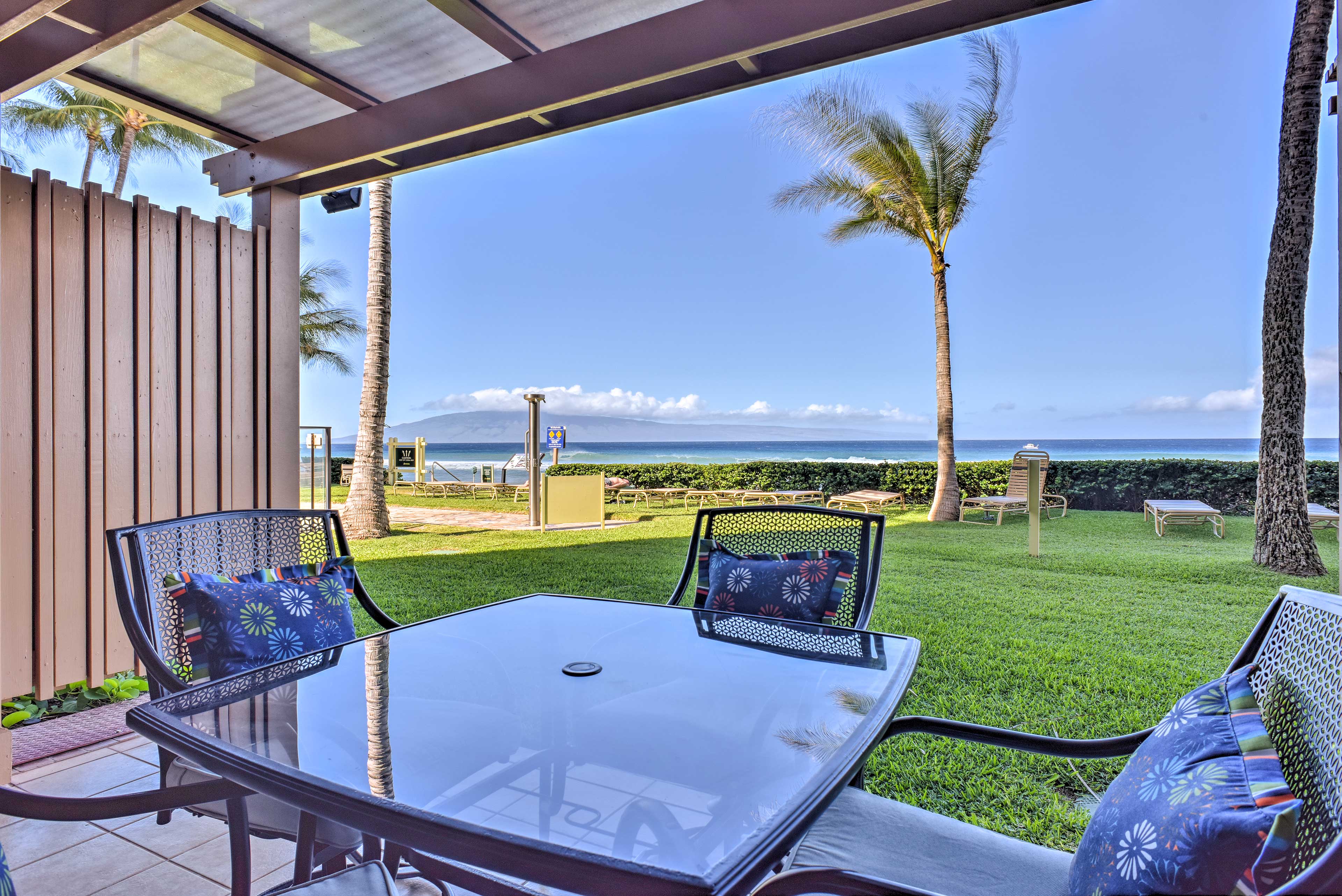 Private Lanai | Ocean Views