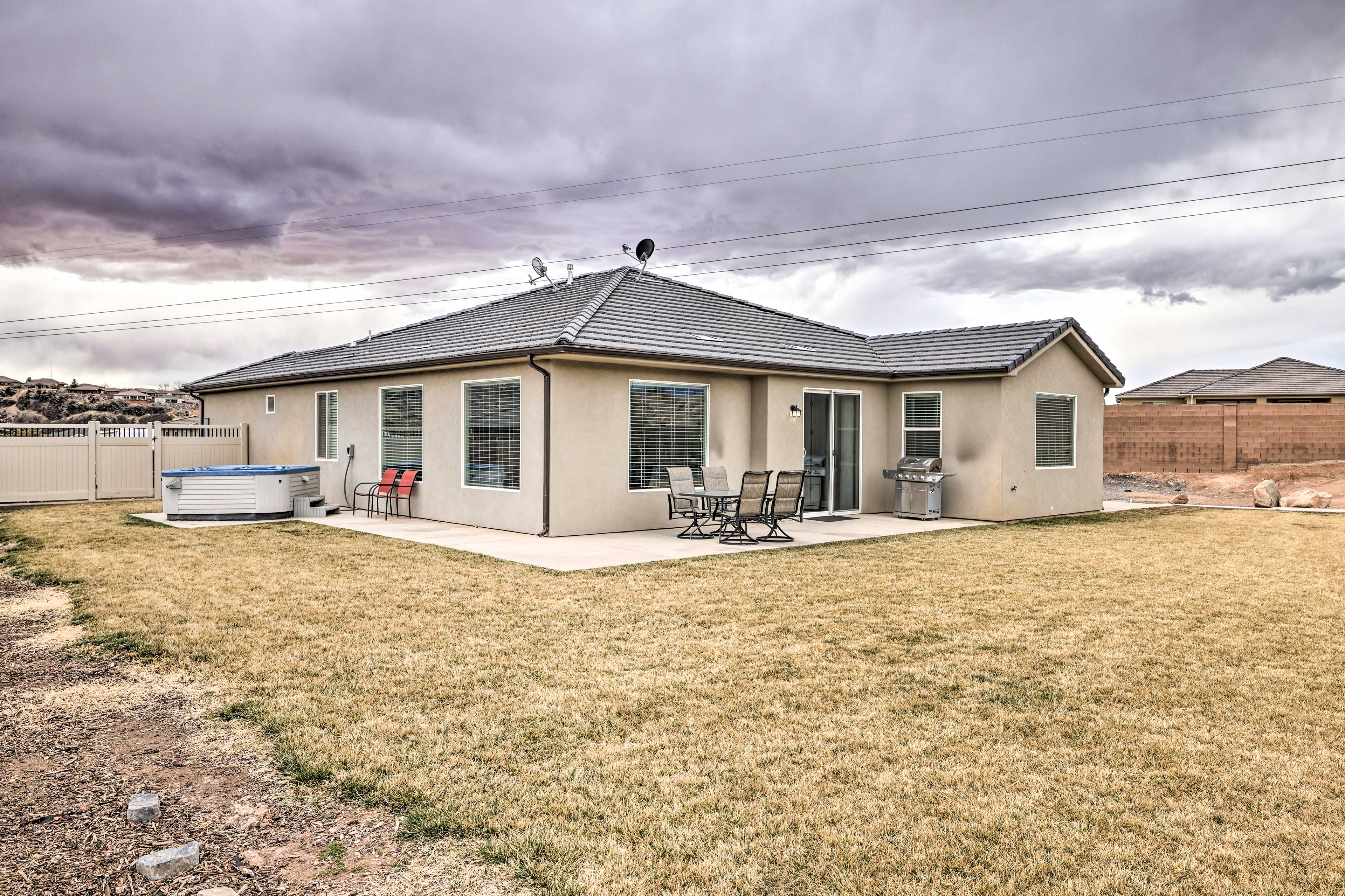 Private Patio & Backyard | Single-Story Home