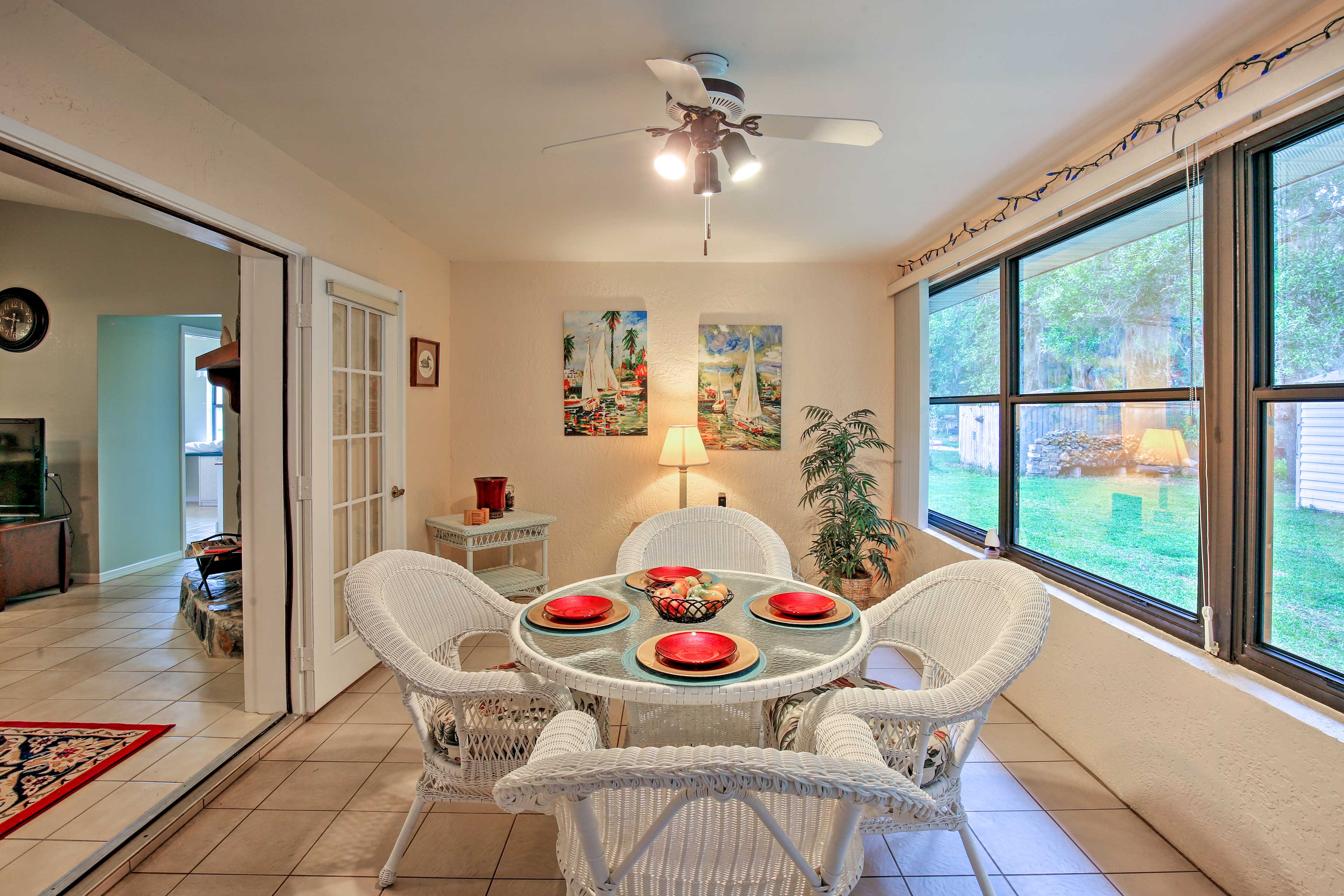 Sunroom | Additional Dining Space