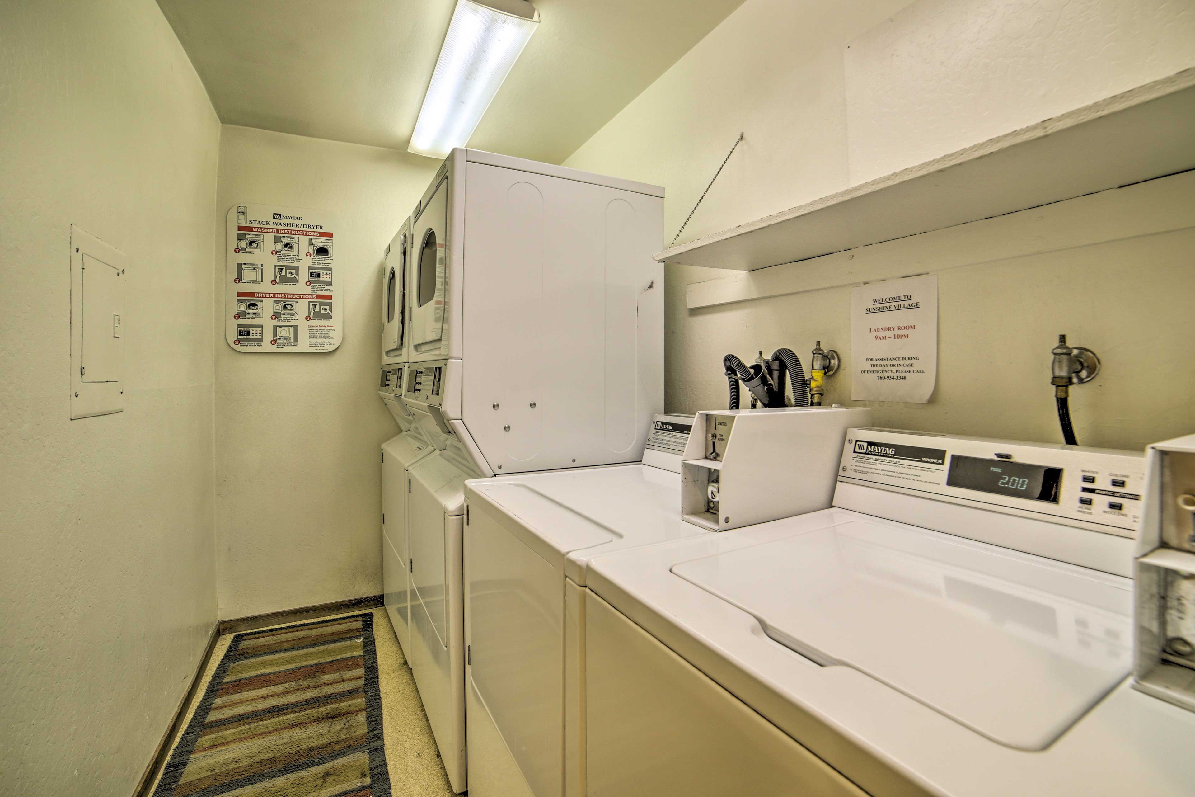 Community Amenities | Coin-Operated Laundry