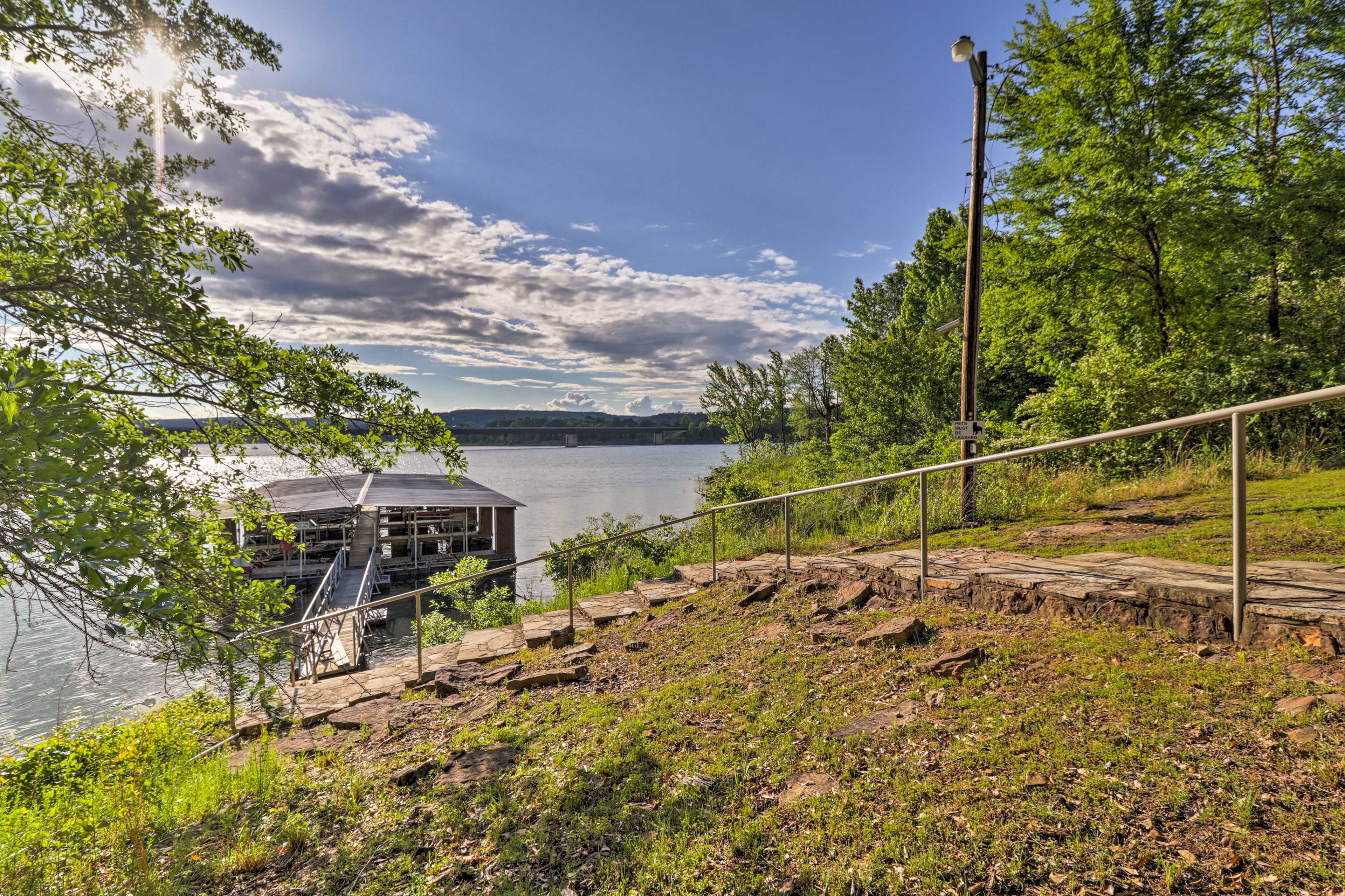 Dock Access | 2 Boat Slips | Fish Cleaning Station