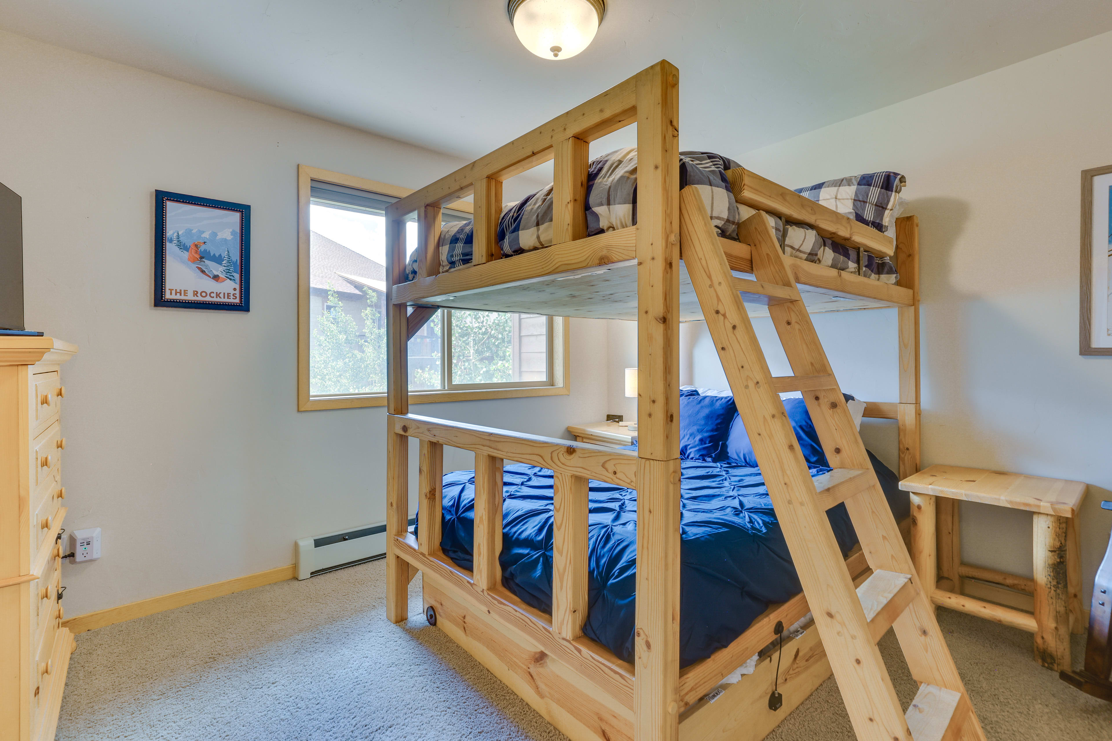 Bedroom 2 | Full Bunk Bed | Linens Provided