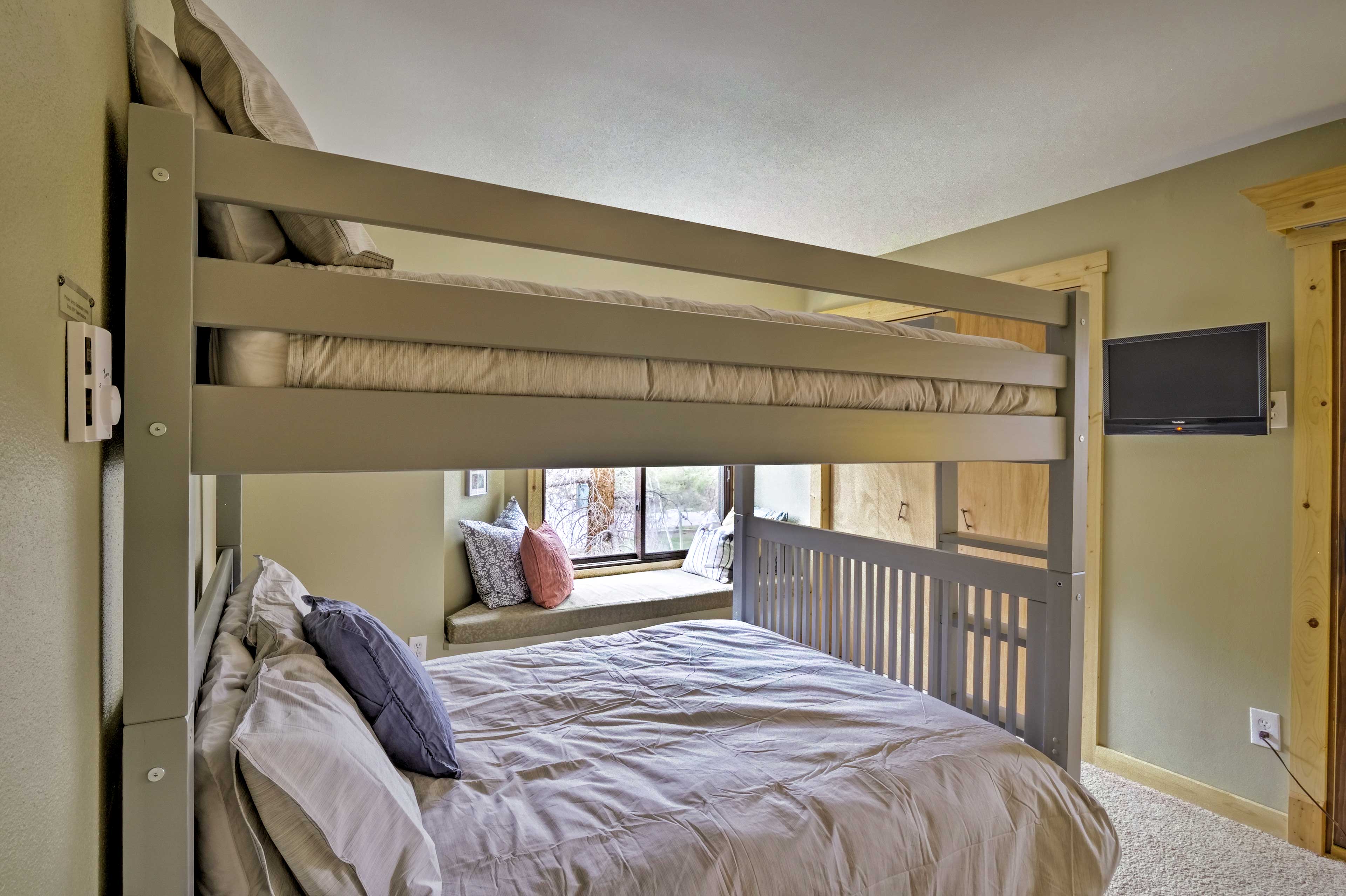 Bedroom 2 | Full Bunk Bed | Linens Provided