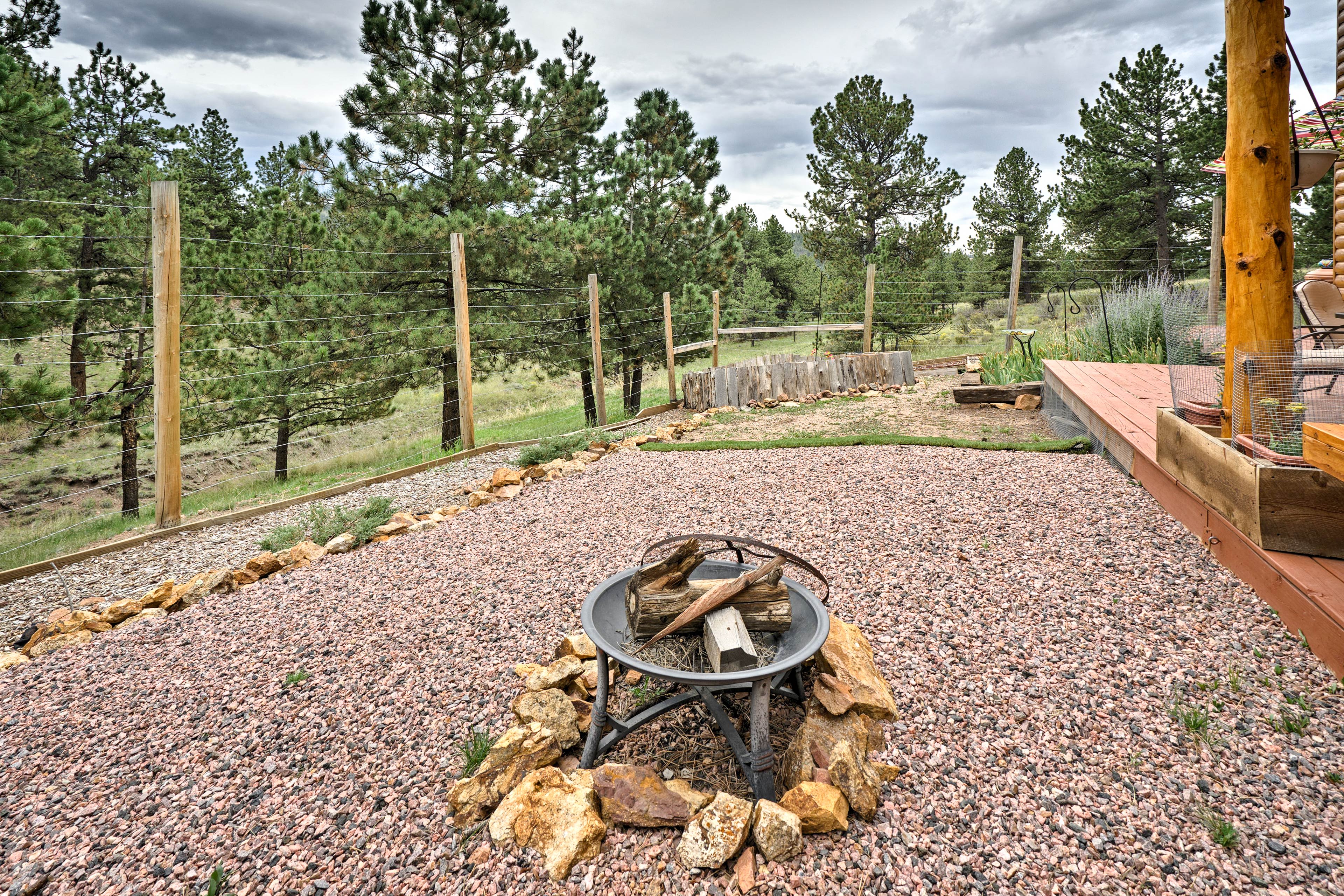 Spacious Yard | Fire Pit