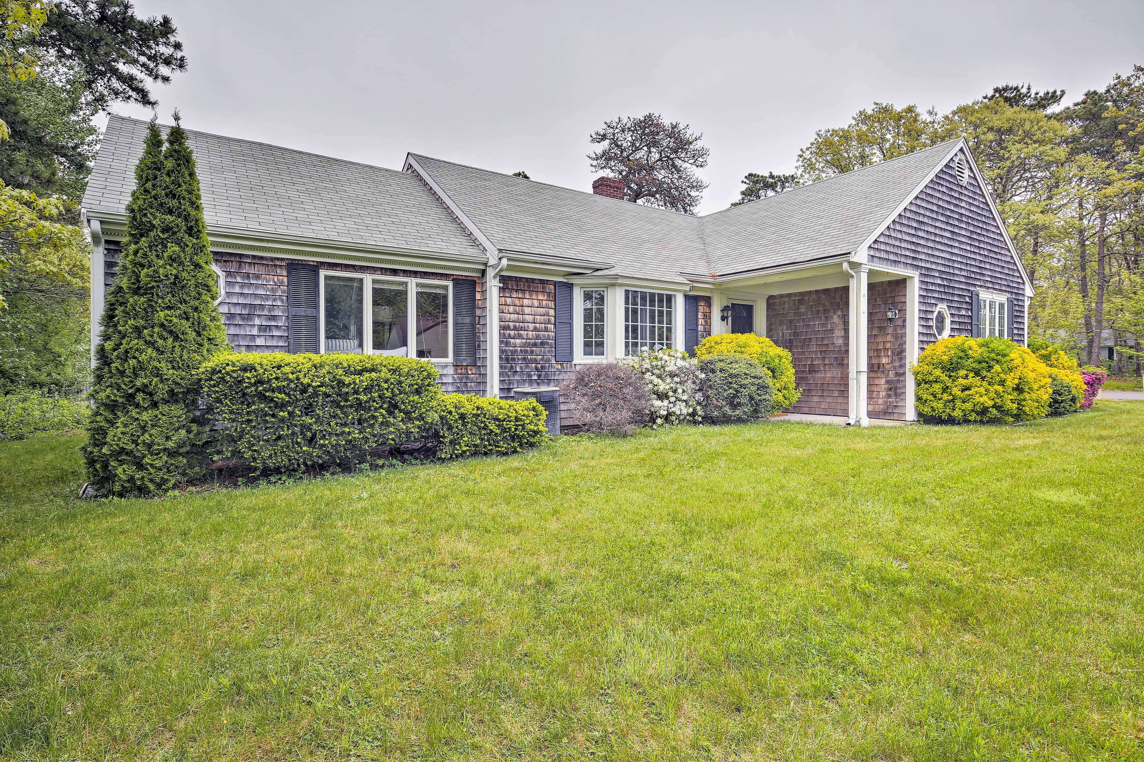 Gather a group of 8 to stay at this updated 3-bed, 2-bath home.