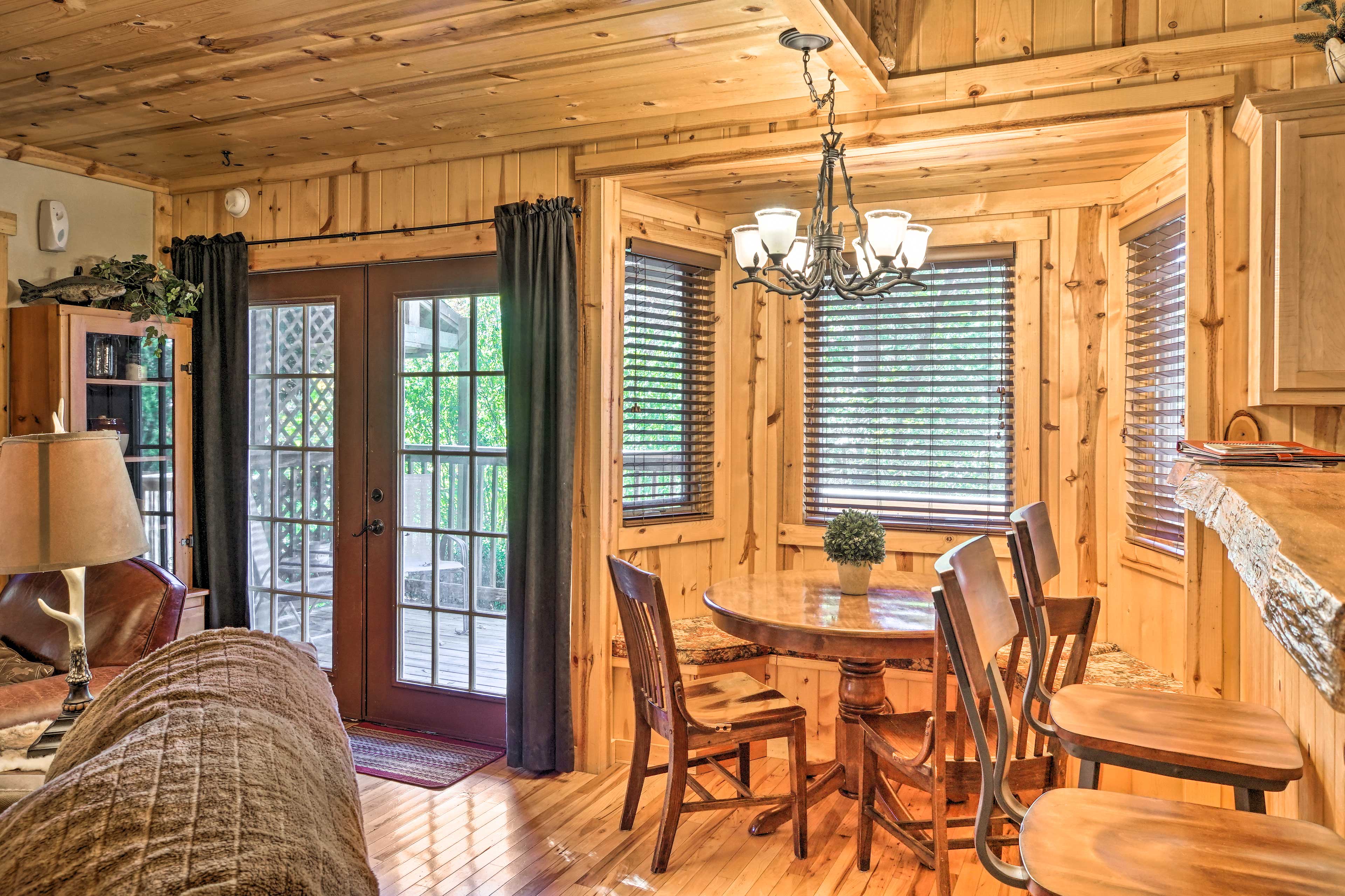 Dining Area | 1st Floor | Wood-Burning Stove