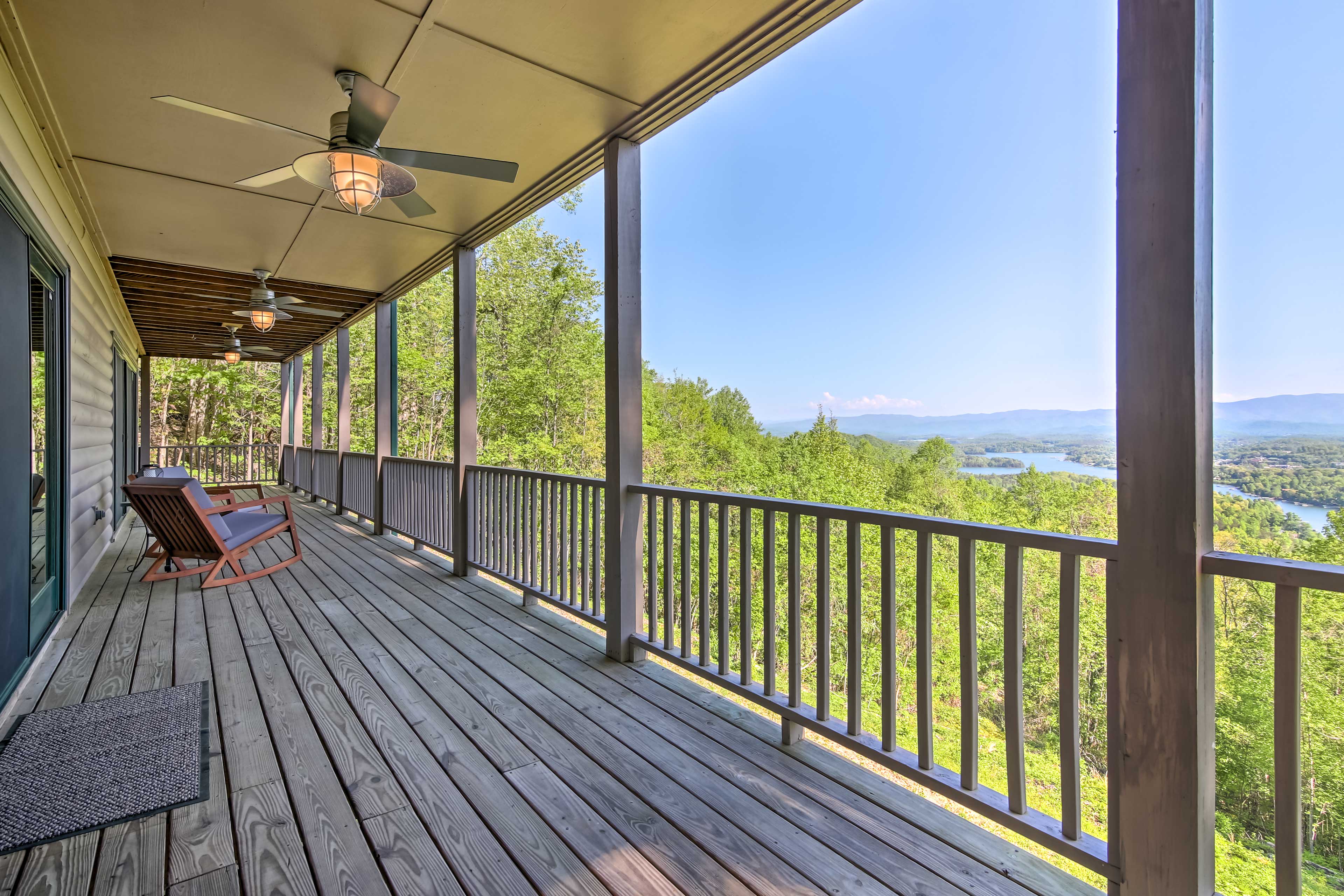 Private Deck | Mountain & Lake Views