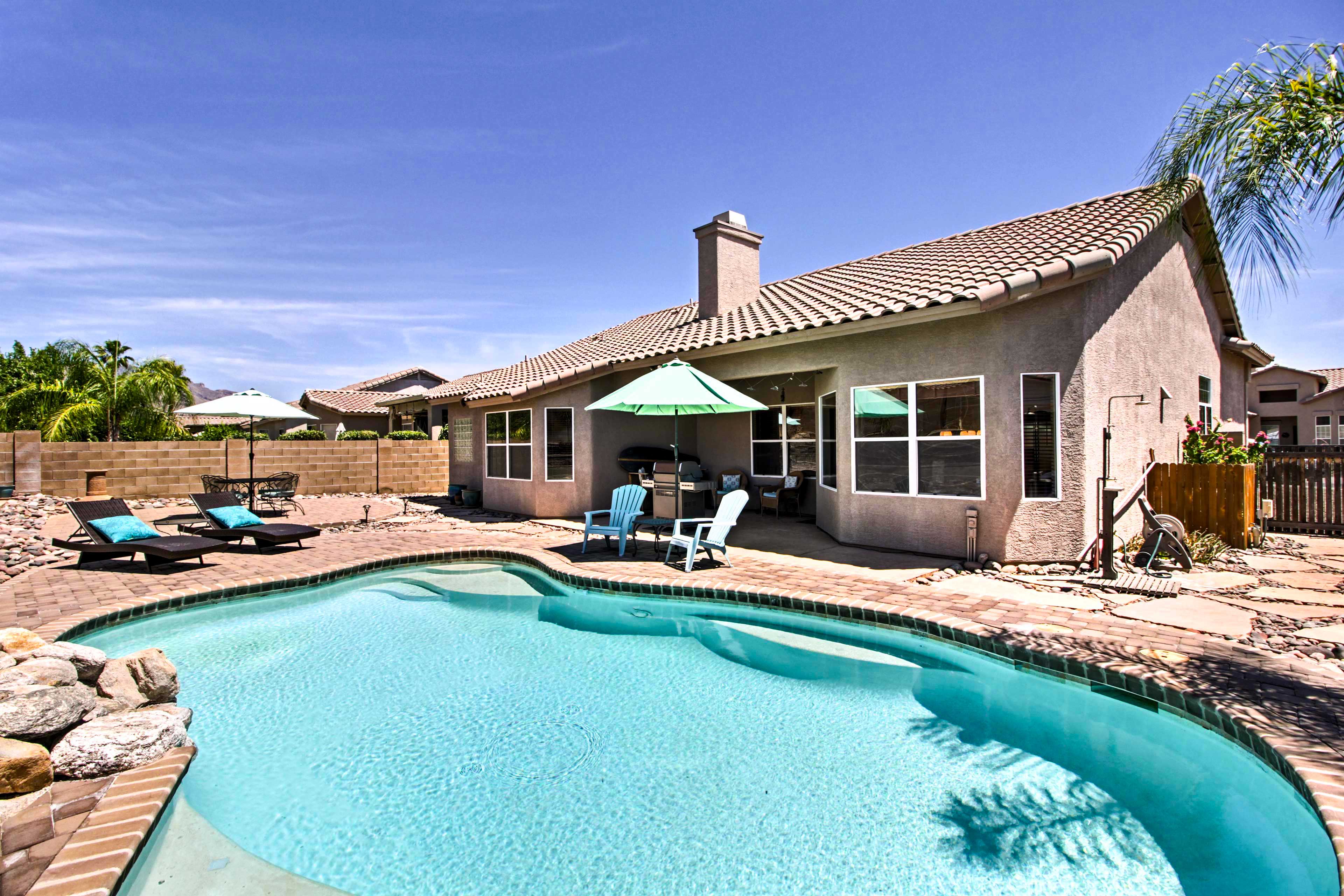 Tucson Vacation Rental | 3BR | 2BA | 2,115 Sq Ft | Step-Free Access