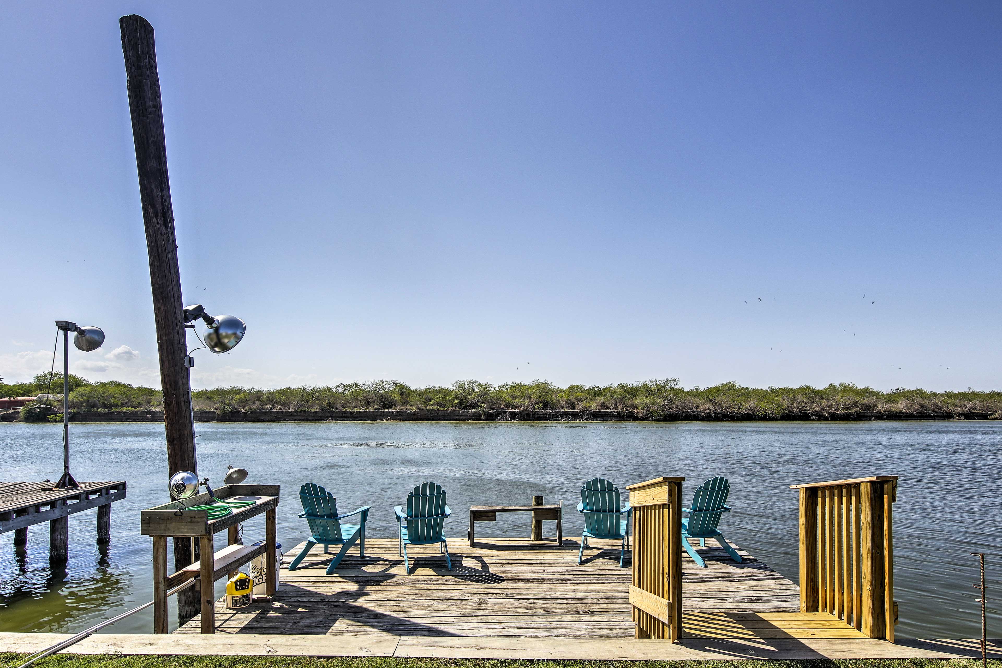 Shared Fishing Dock | Cleaning Station