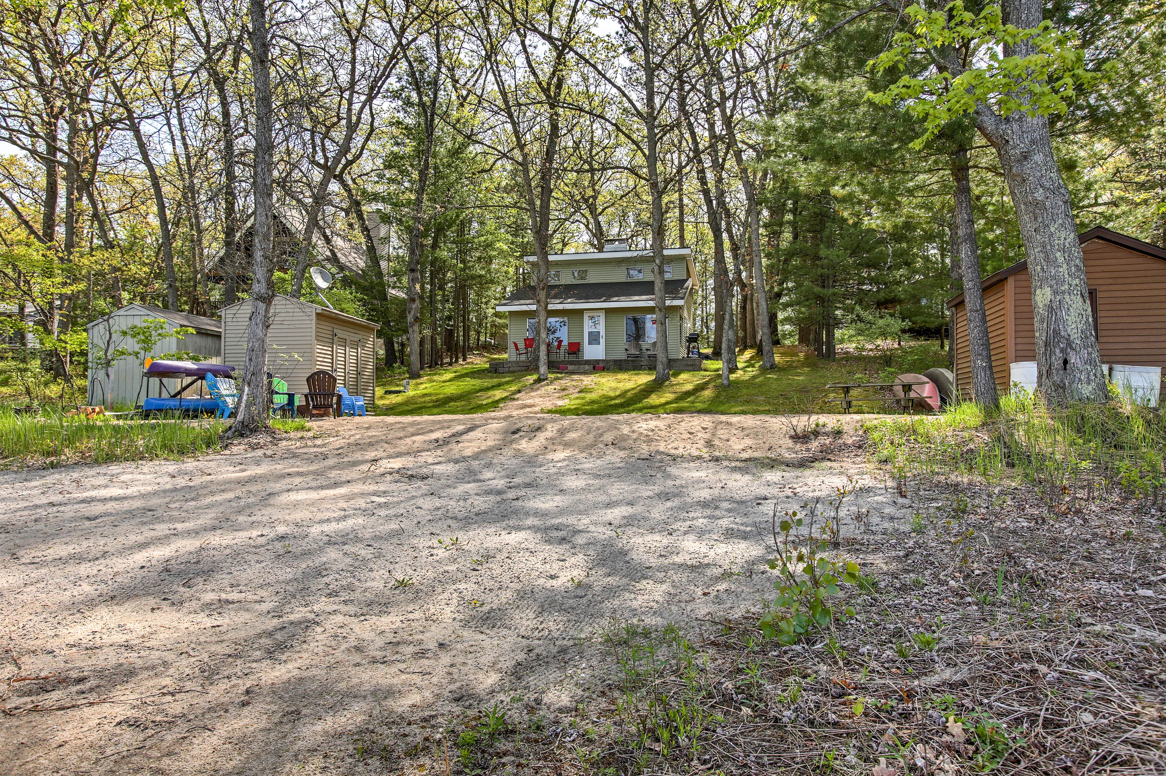 Welcome to your Michigan vacation rental with room for up to 8 guests!