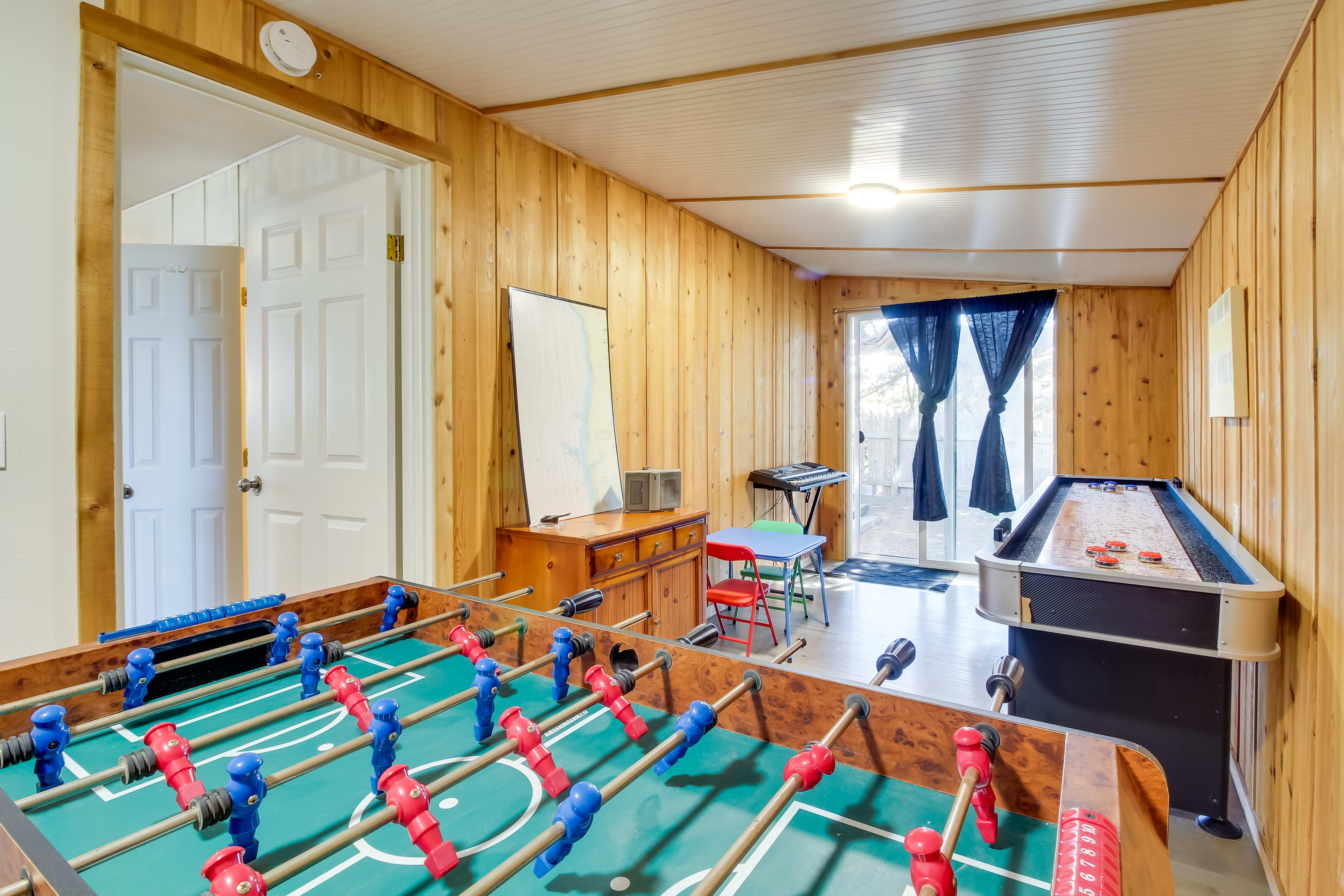 Game Room | Shuffleboard | Foosball Table