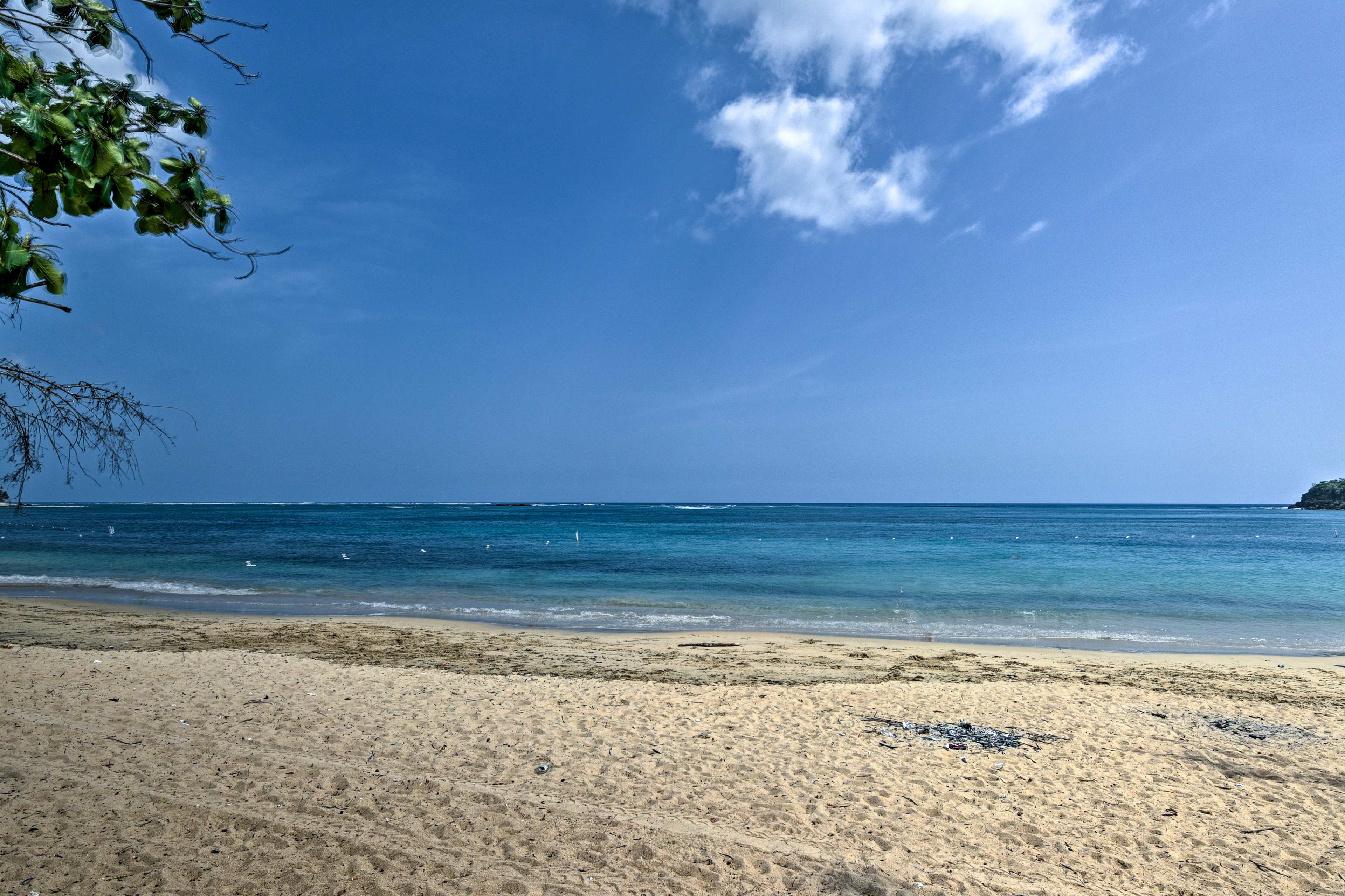 You'll be steps from the beach during your stay.