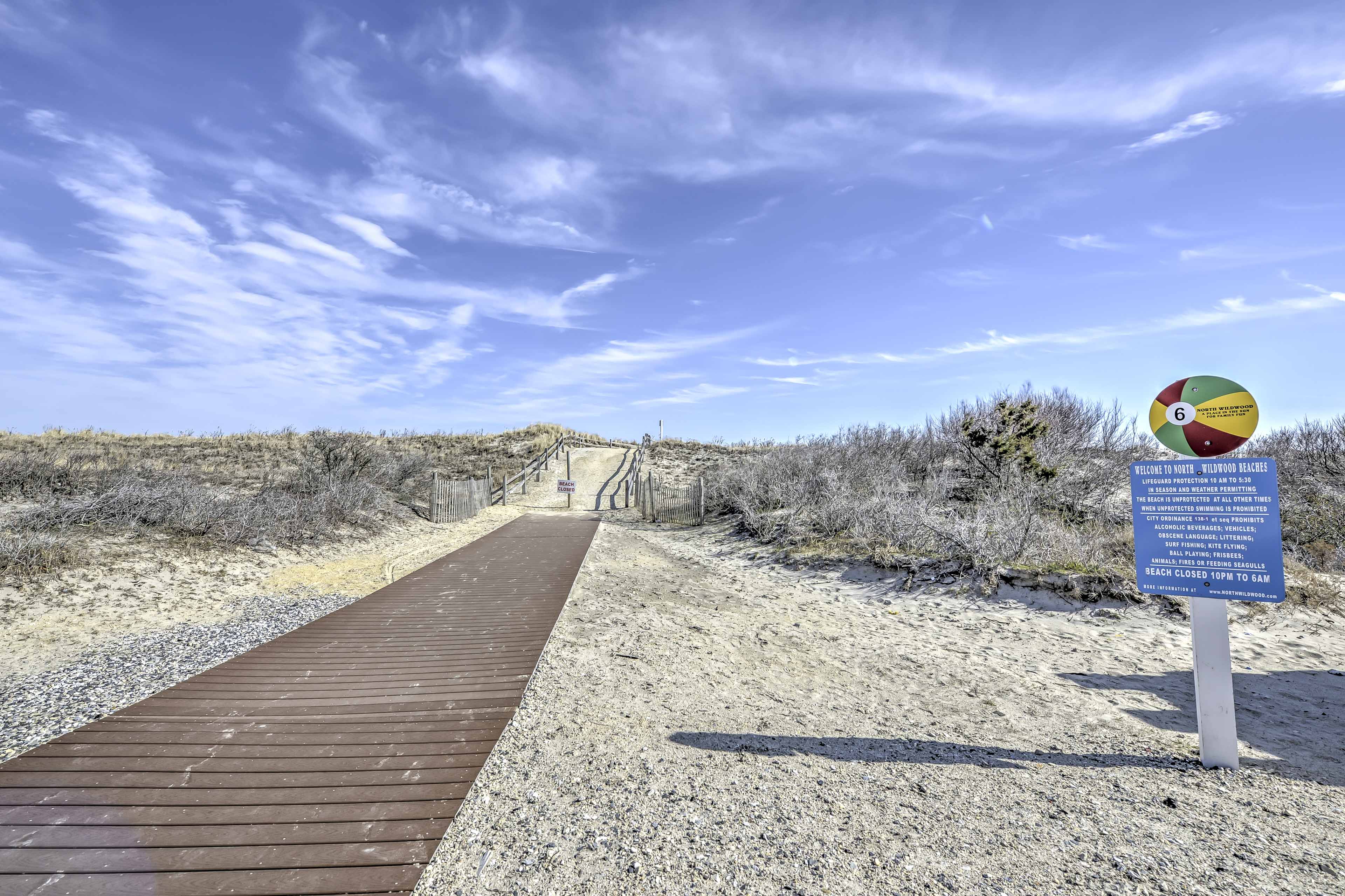 Beachfront North Wildwood Condo w/ Ocean Views!