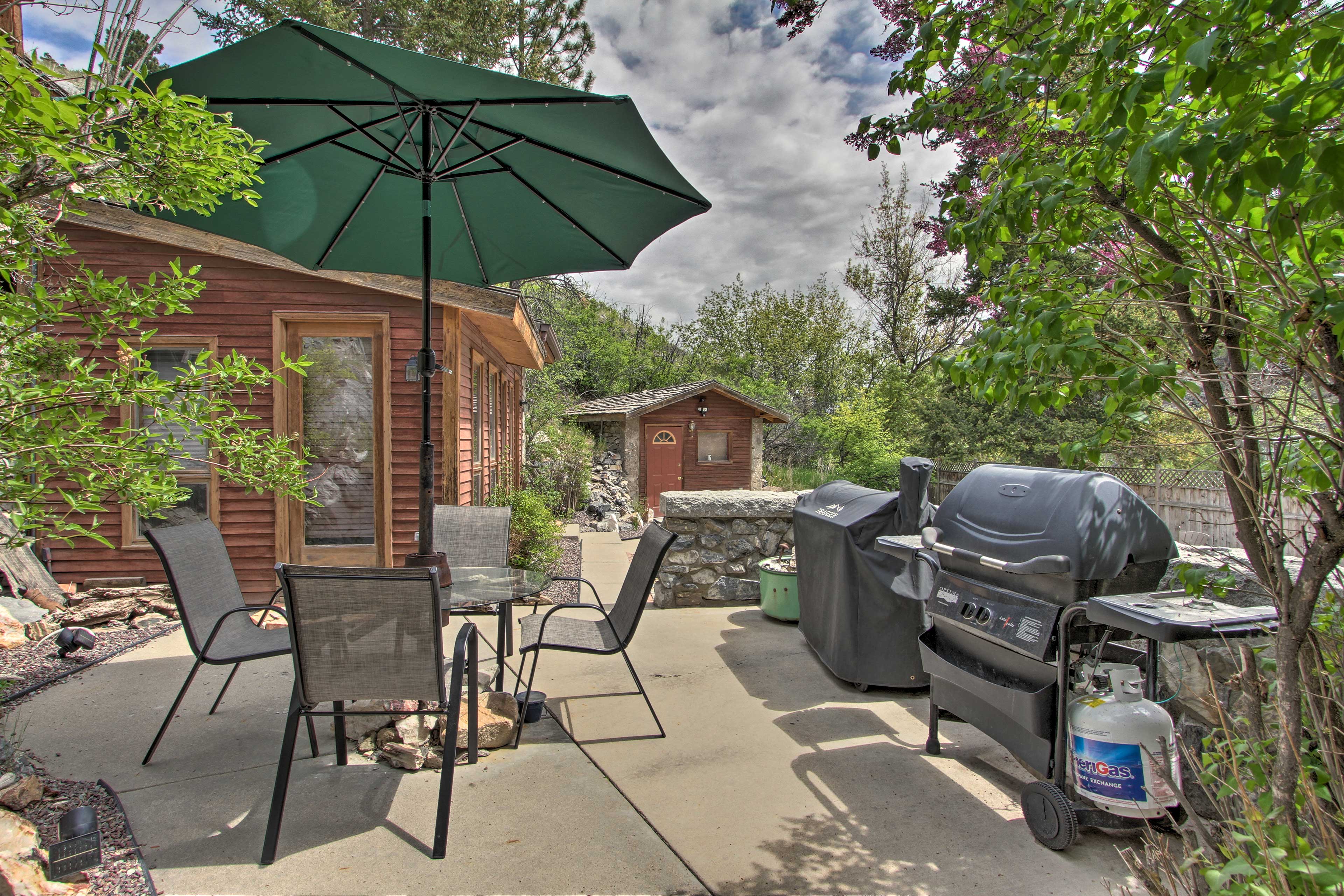 Outdoor Lounge Area