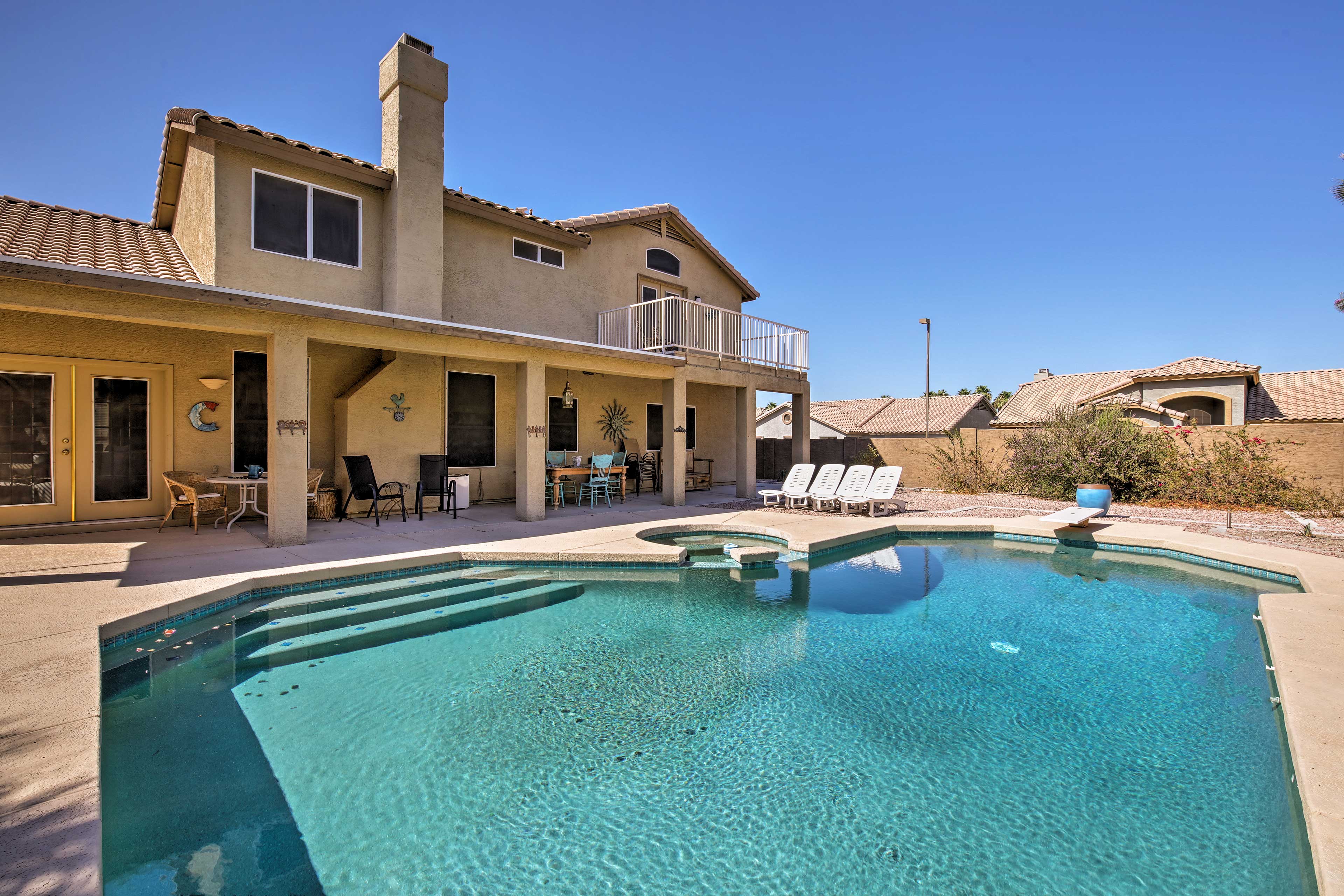 Goodyear Vacation Rental | 4BR | 3BA | 2,200 Sq Ft | Step-Free Access