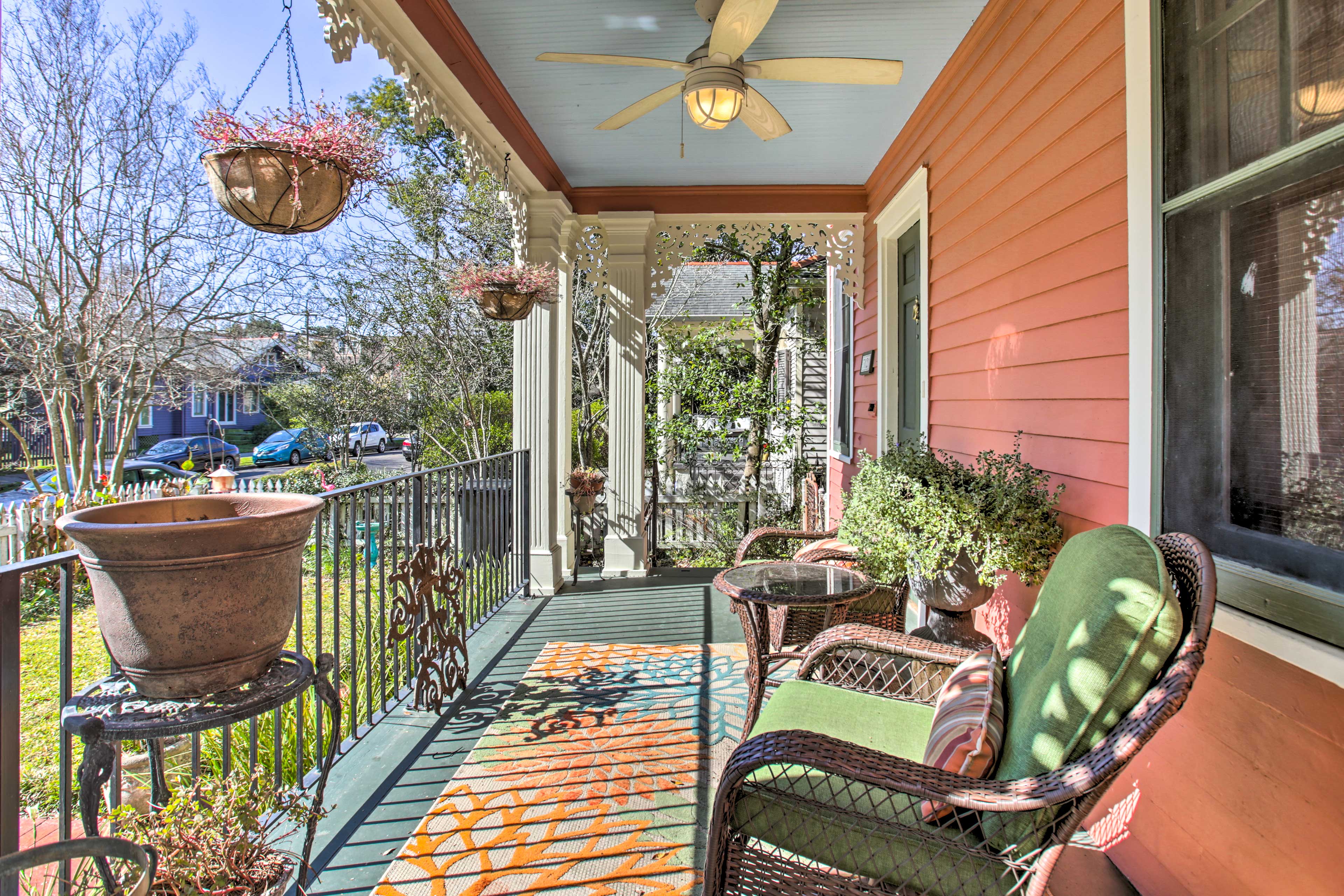 Furnished Front Porch