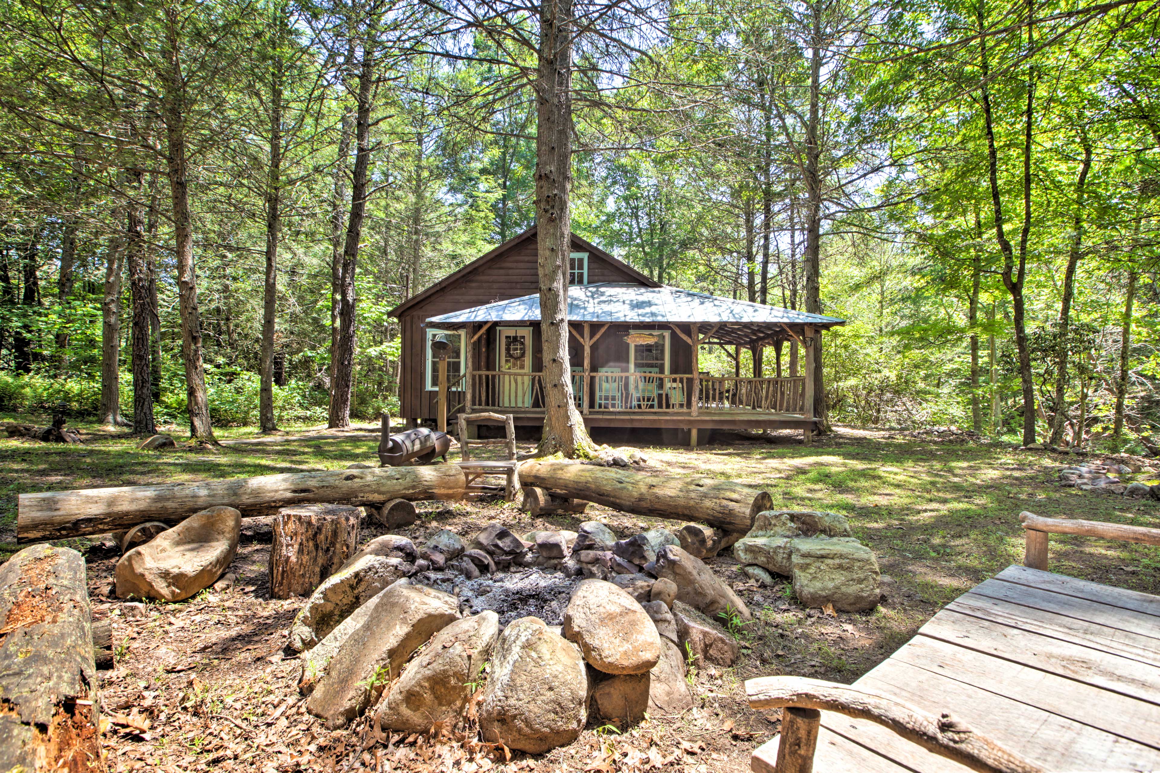 McDowell Vacation Rental | 2 BR | 2BA | 1,000 Sq Ft | 10 Private Acres