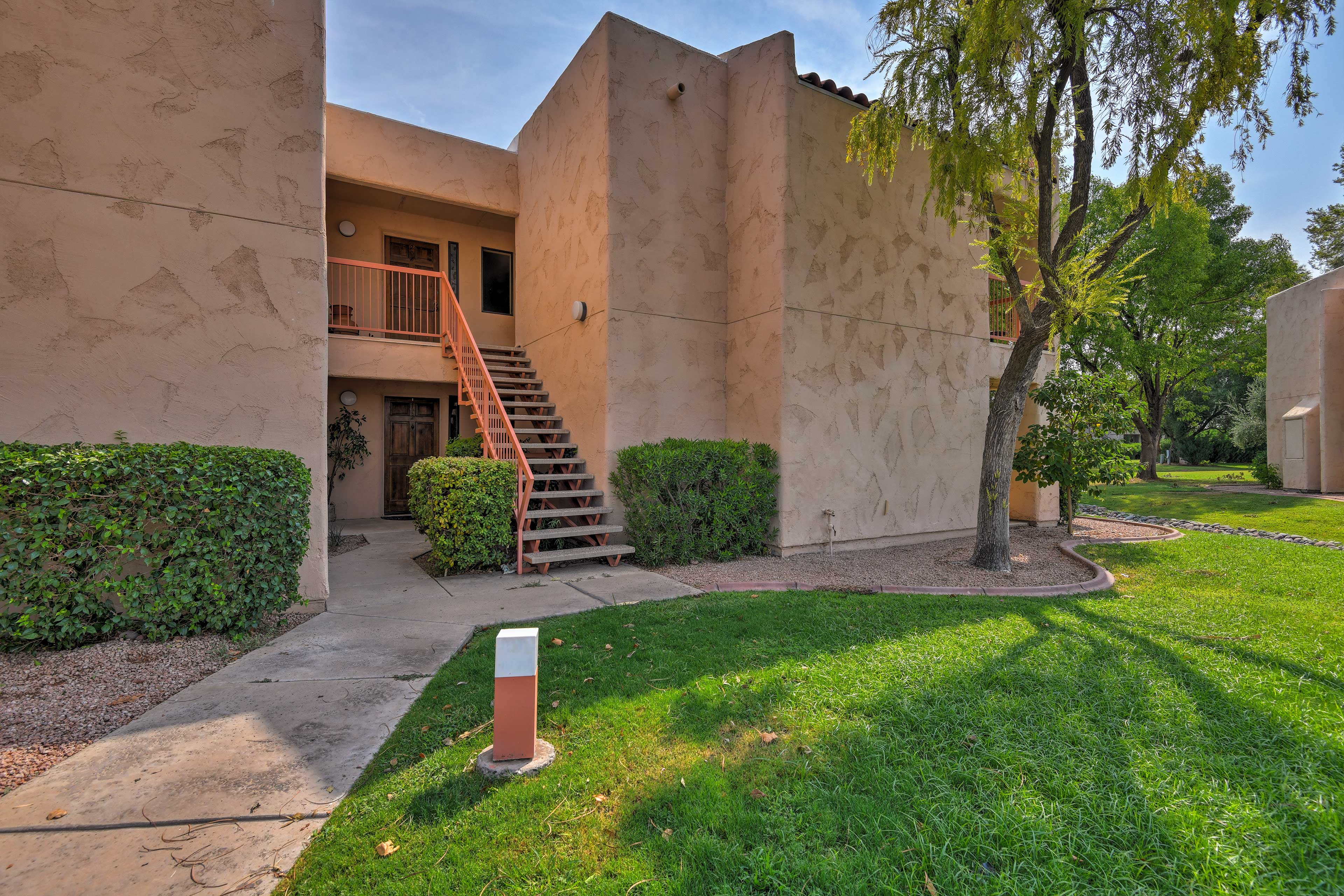 Condo Exterior | Designated Parking Space (1 Vehicle)