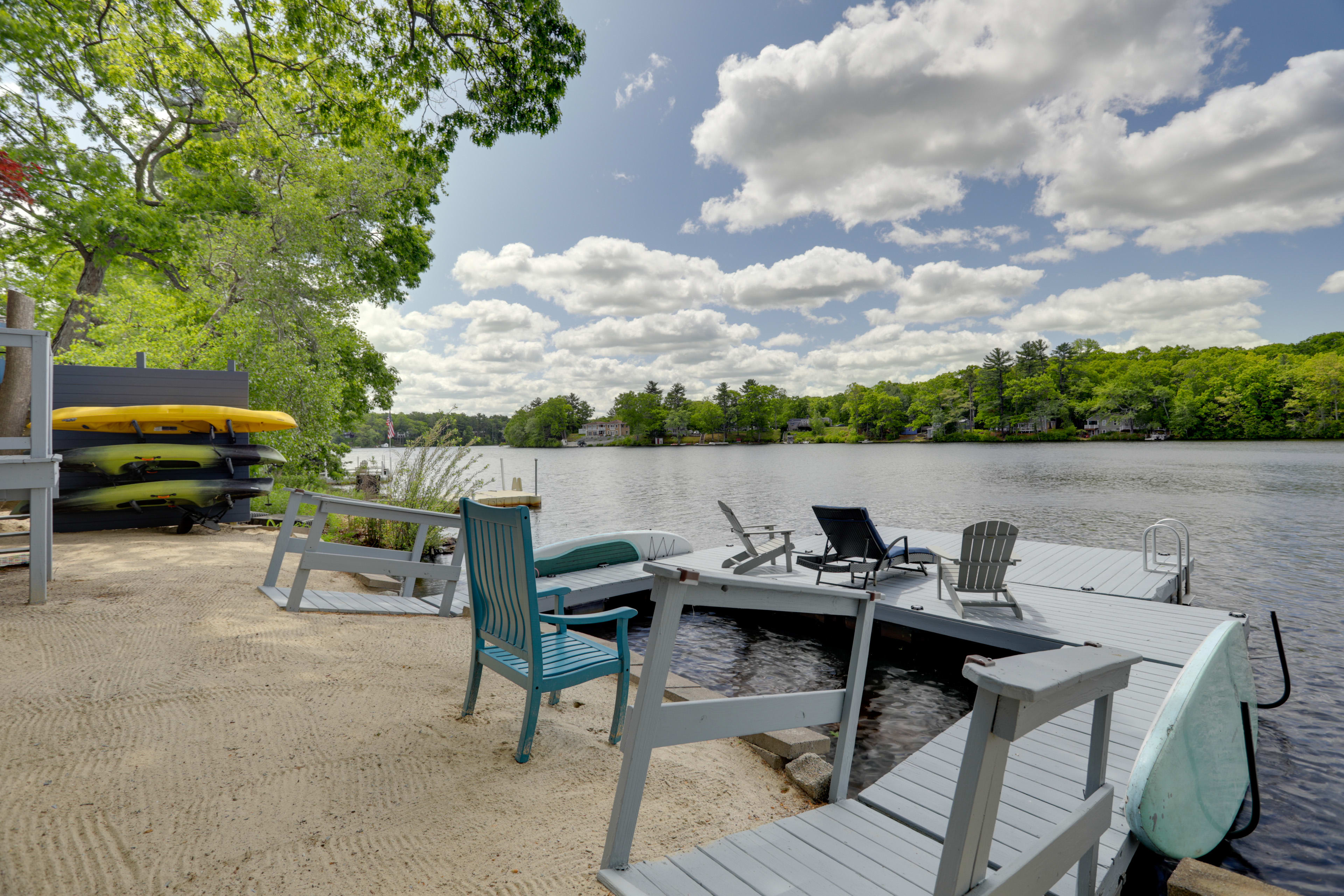 Exterior | Dock Access | Kayaks & Paddleboards