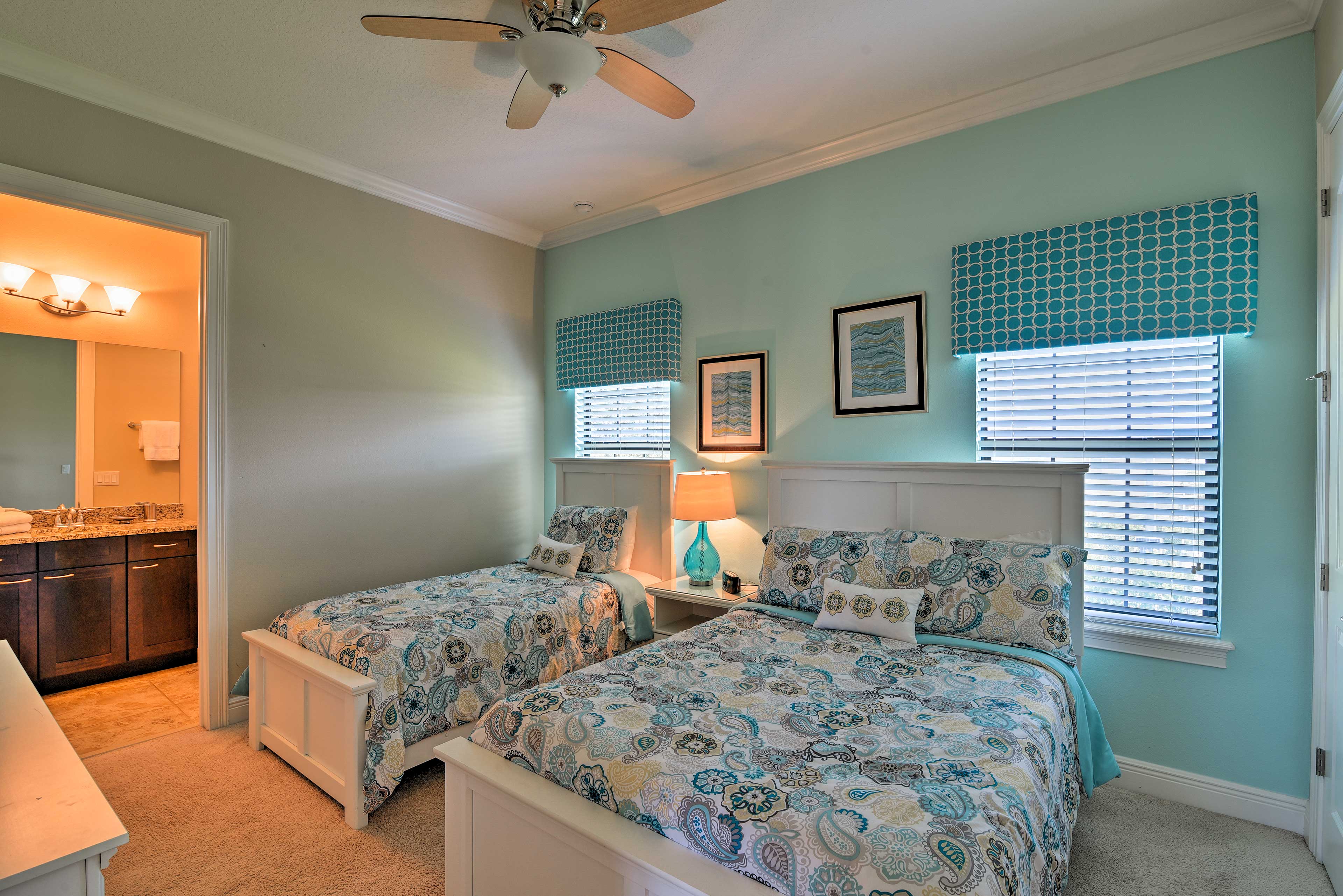 Bedroom 4 | Full Bed | Twin Bed