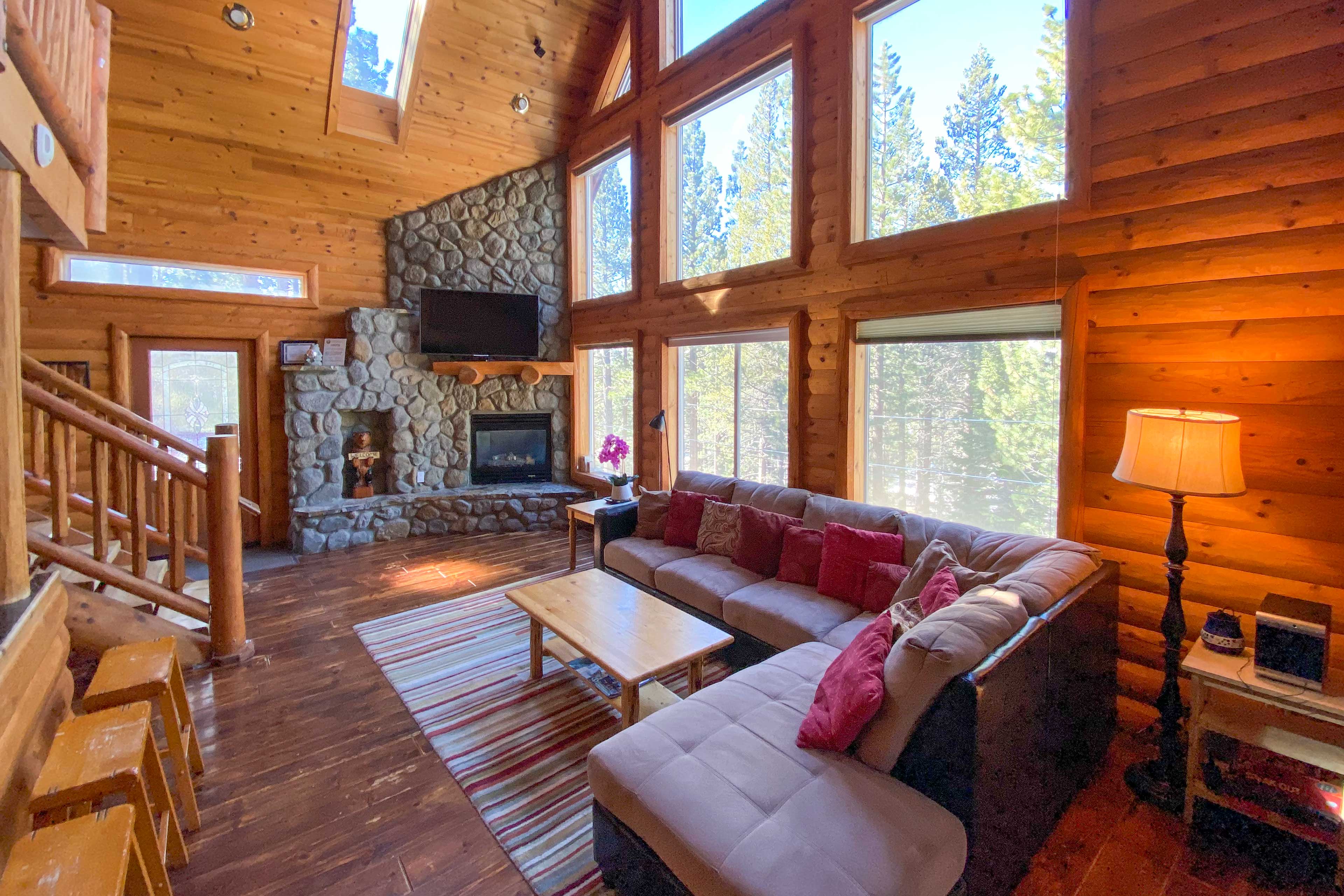 South Lake Tahoe Vacation Rental | 3BR | 2BA | Stairs Required | 2,300 Sq Ft