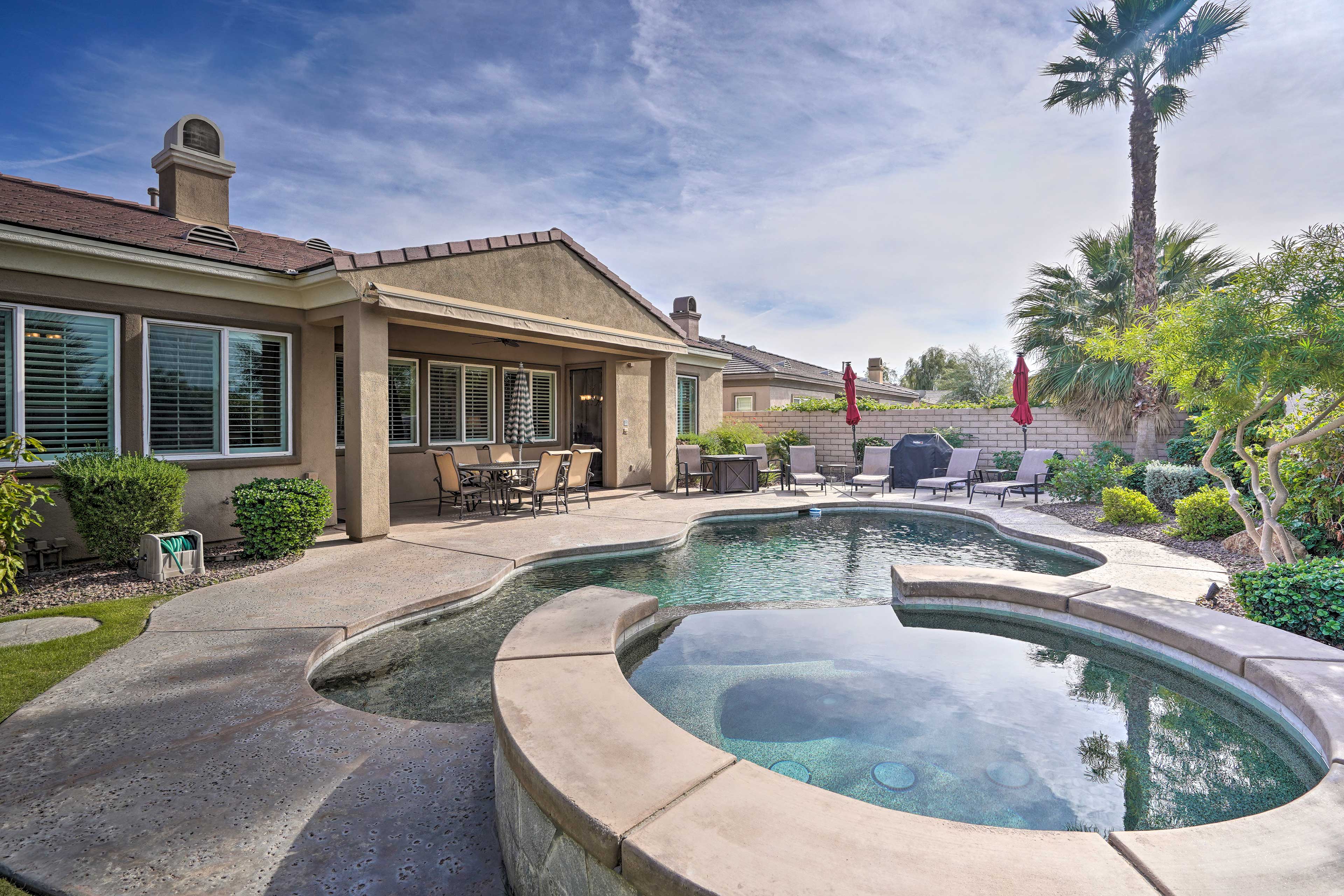 Indio Vacation Rental | 4BR | 3BA | 2,870 Sq Ft | Step-Free Access