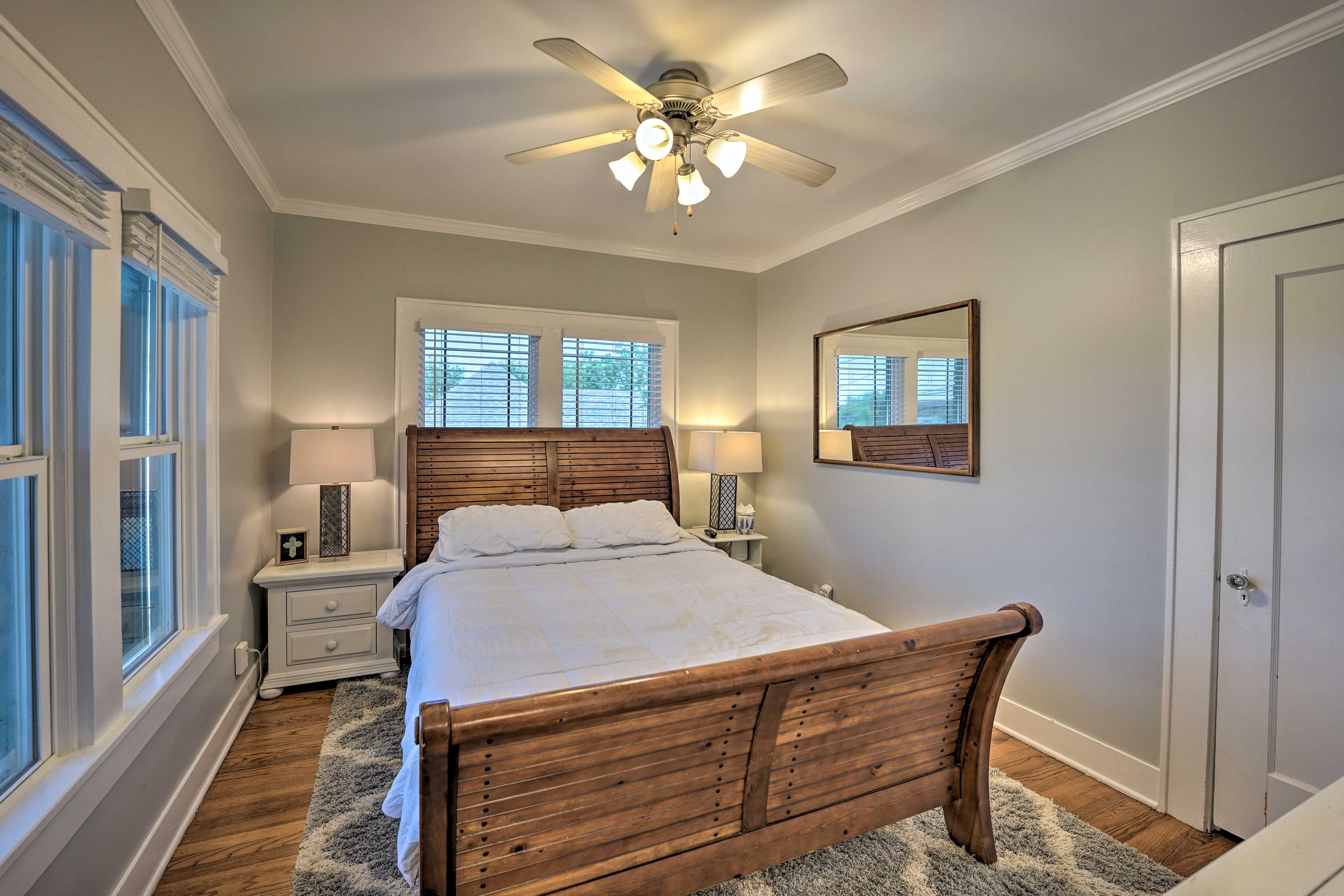 Bedroom 2 | Queen Bed | Linens Provided | Flat-Screen TV