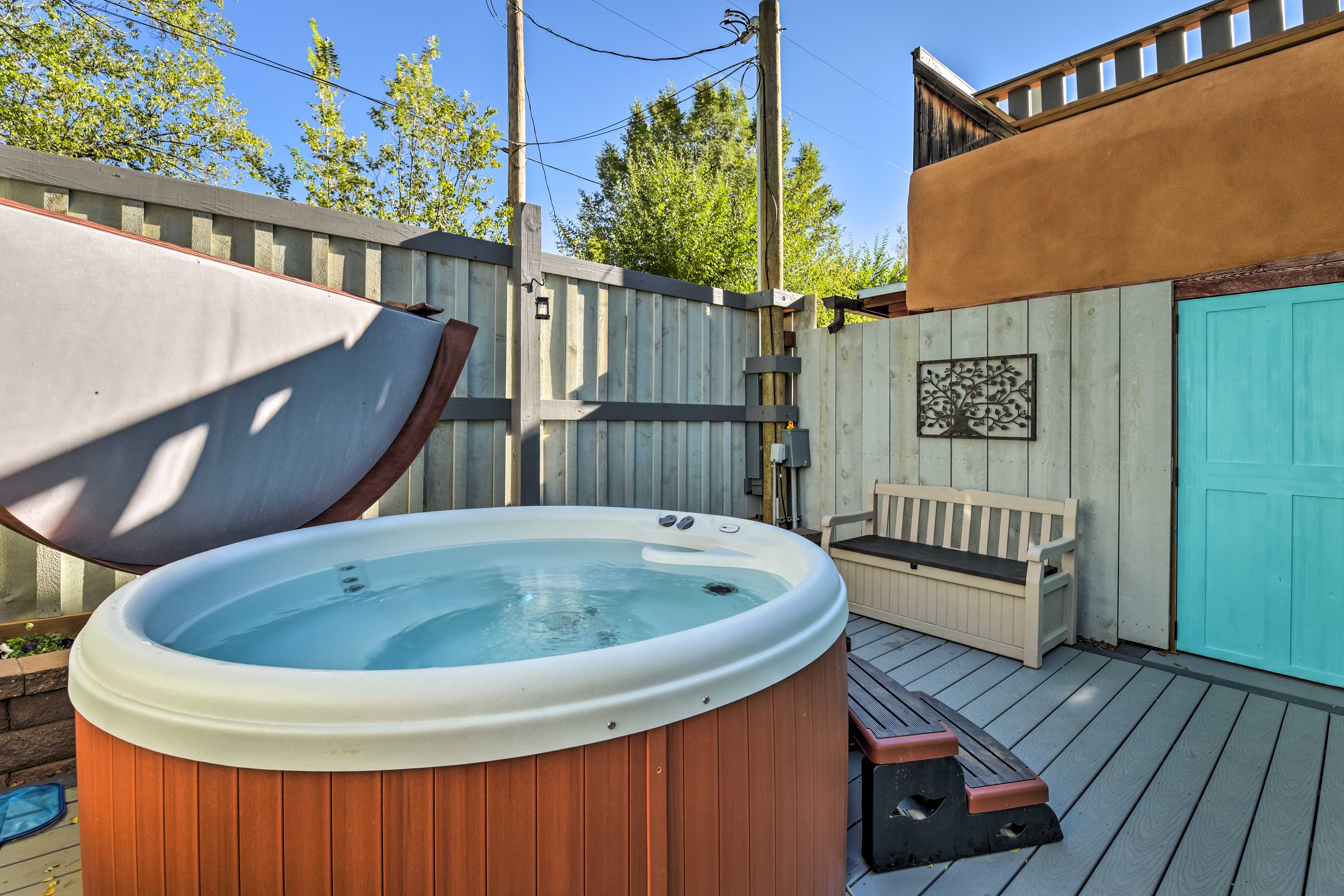 Shared Hot Tub