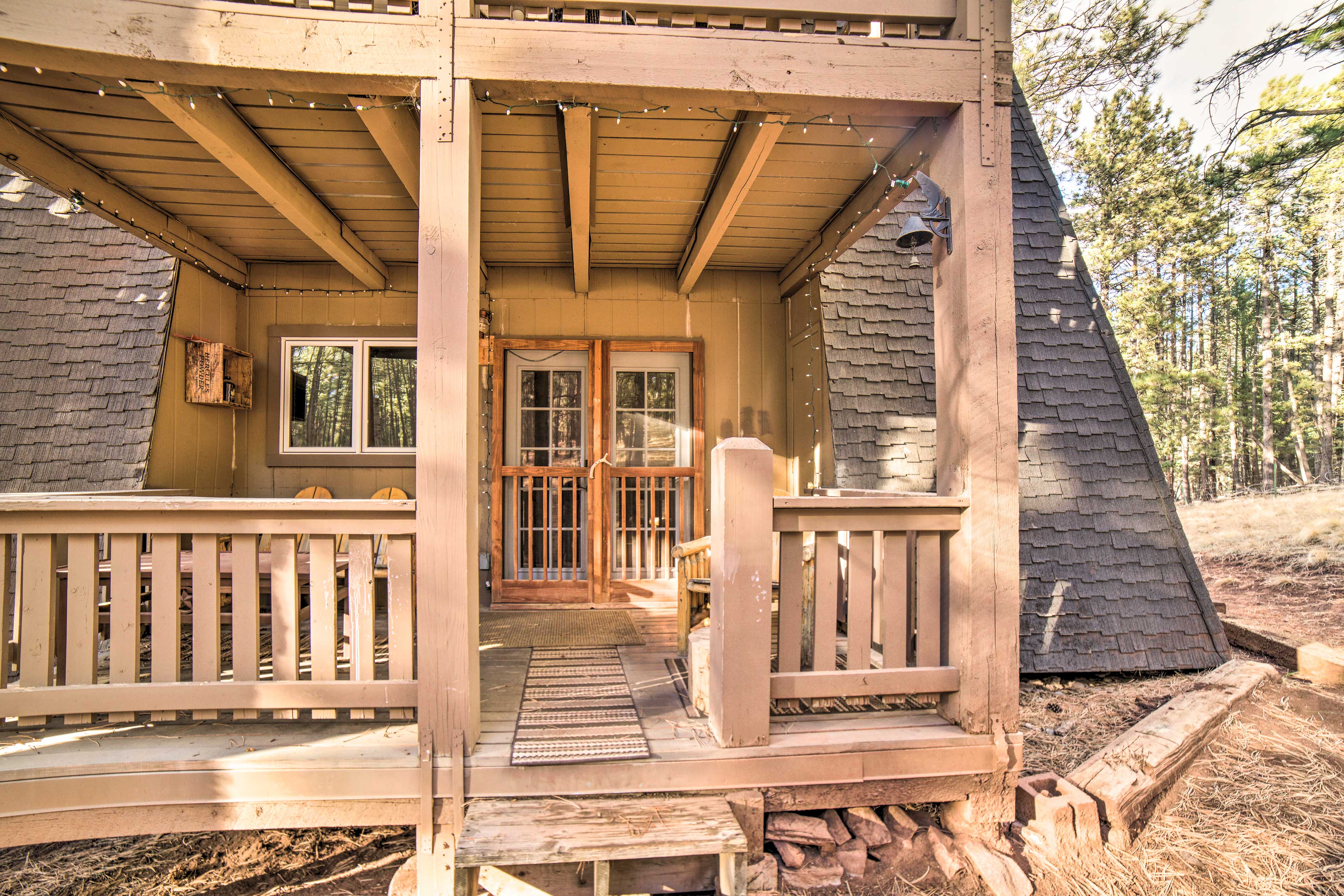 Private Deck | Forest Views