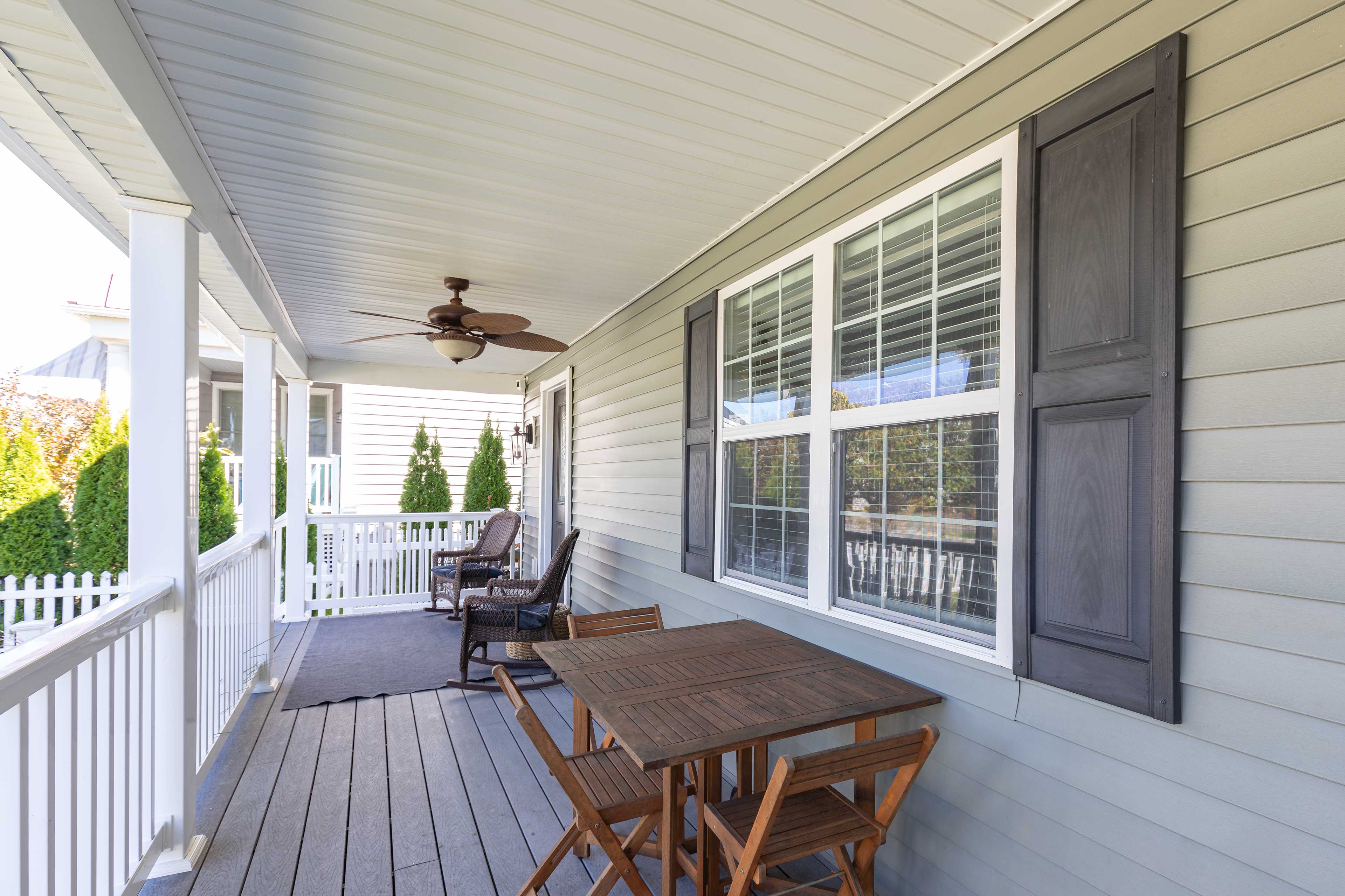 Furnished Front Porch