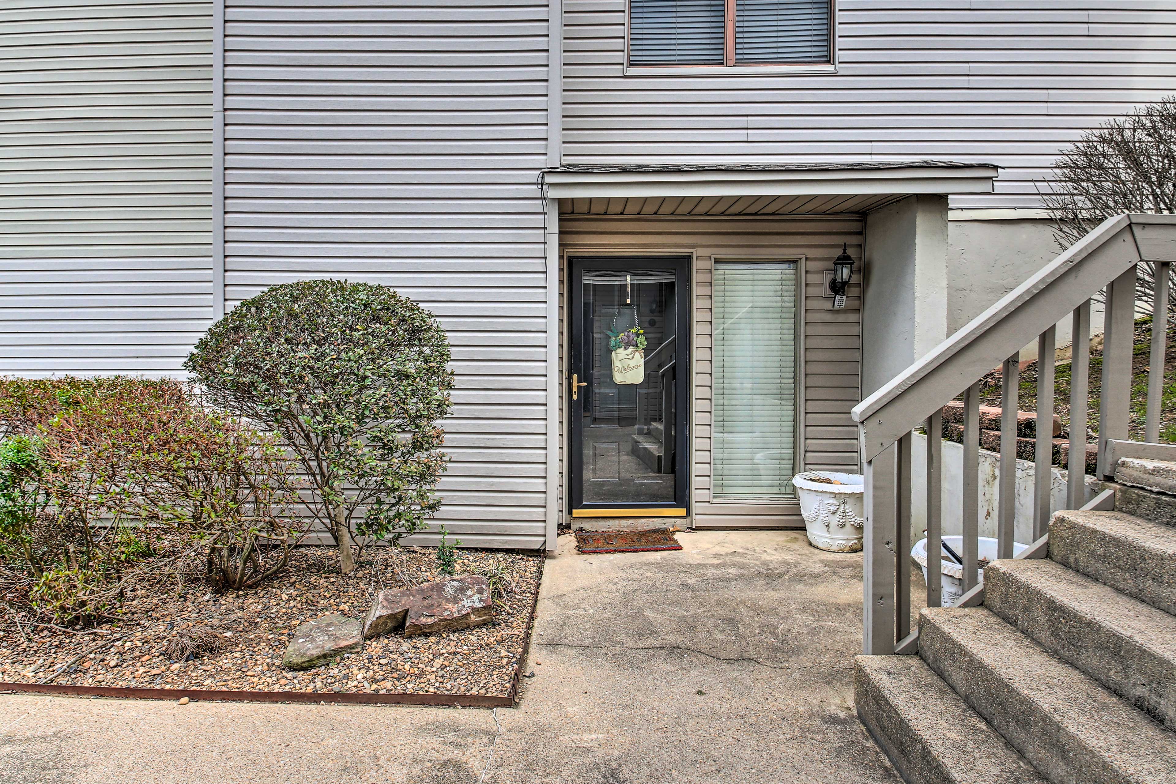 Condo Entrance | Keyless Entry | Stairs Required