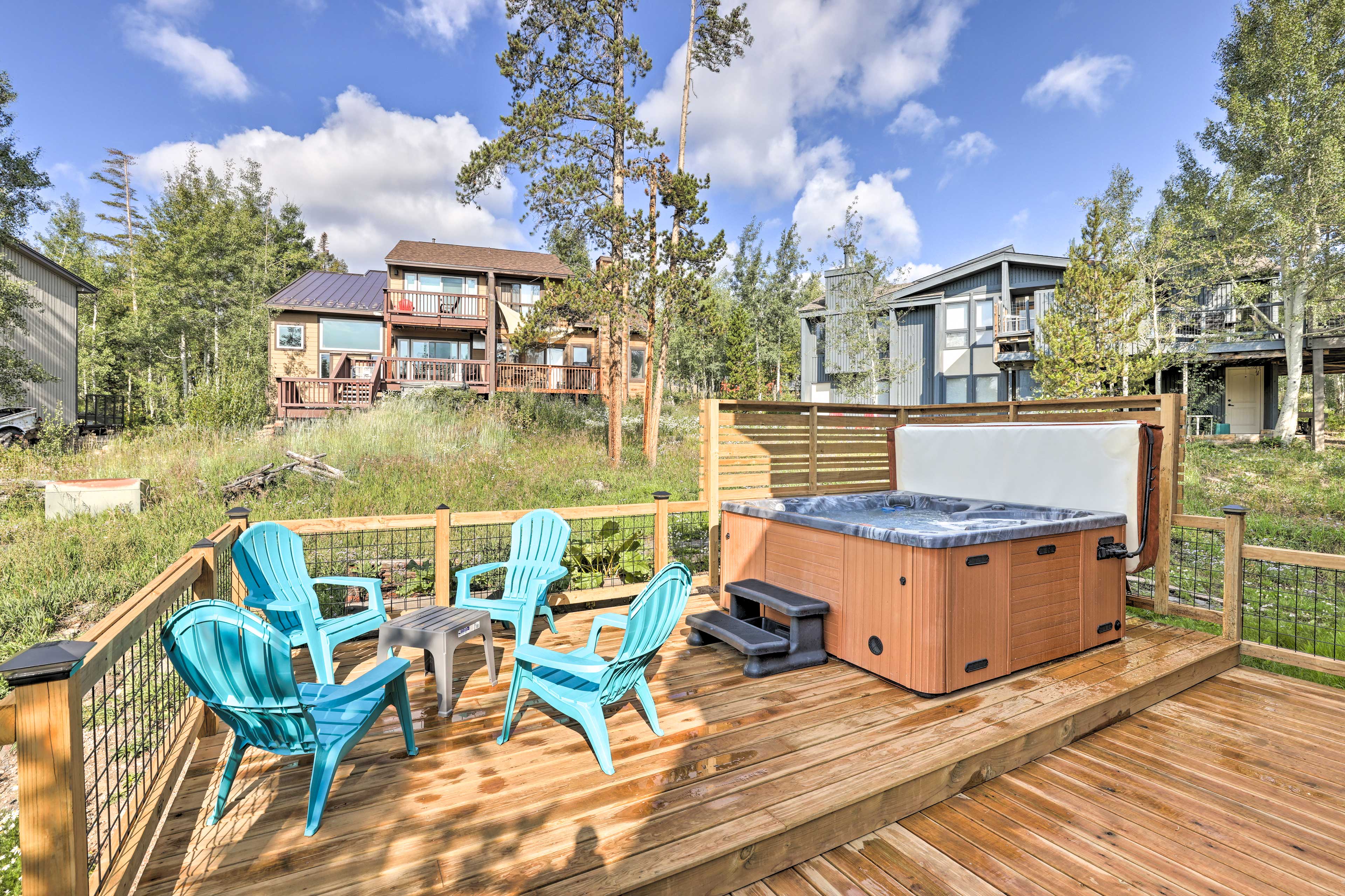 Private Deck | Hot Tub | Outdoor Dining