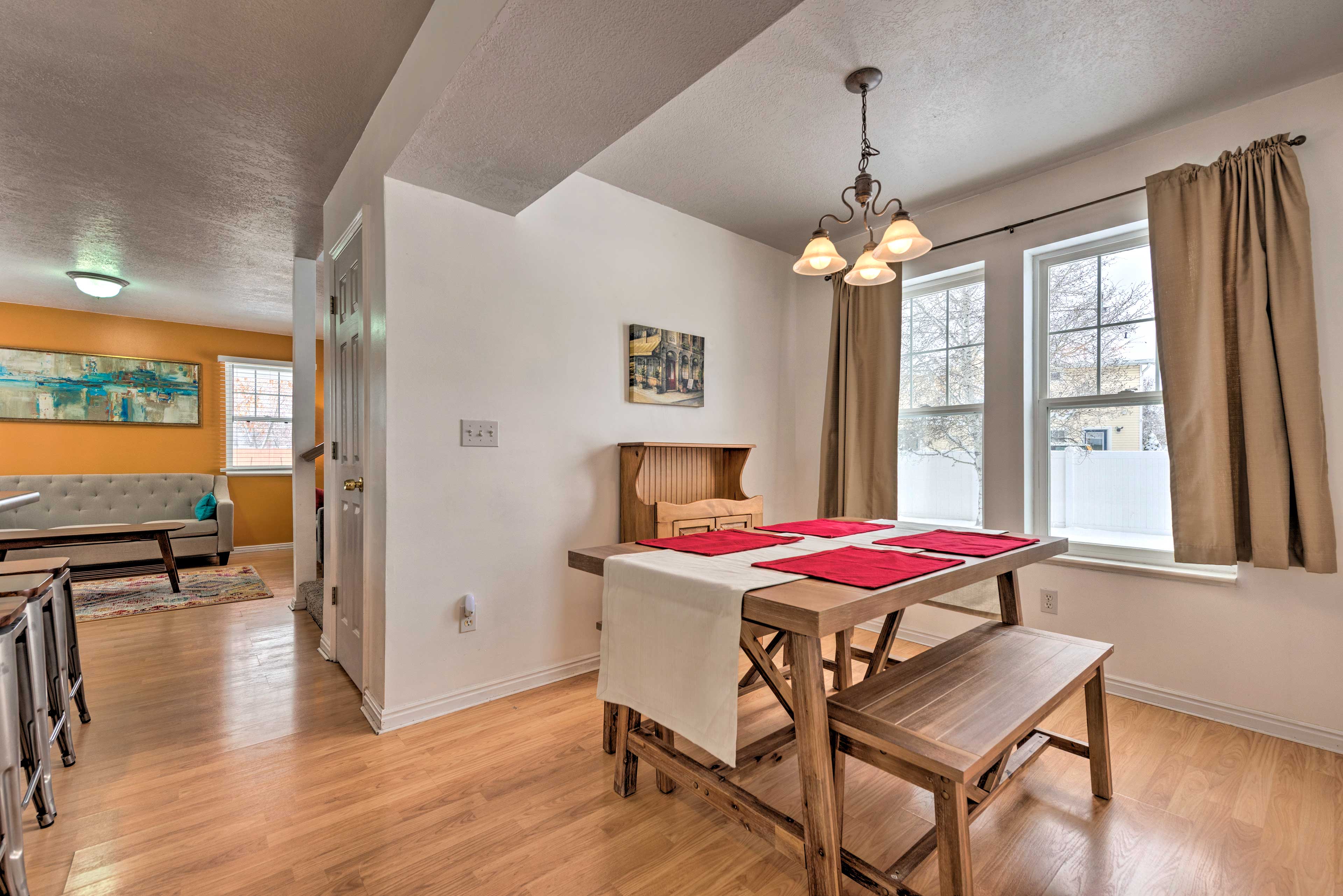 Dining Area | 1st Floor | Dishware + Flatware