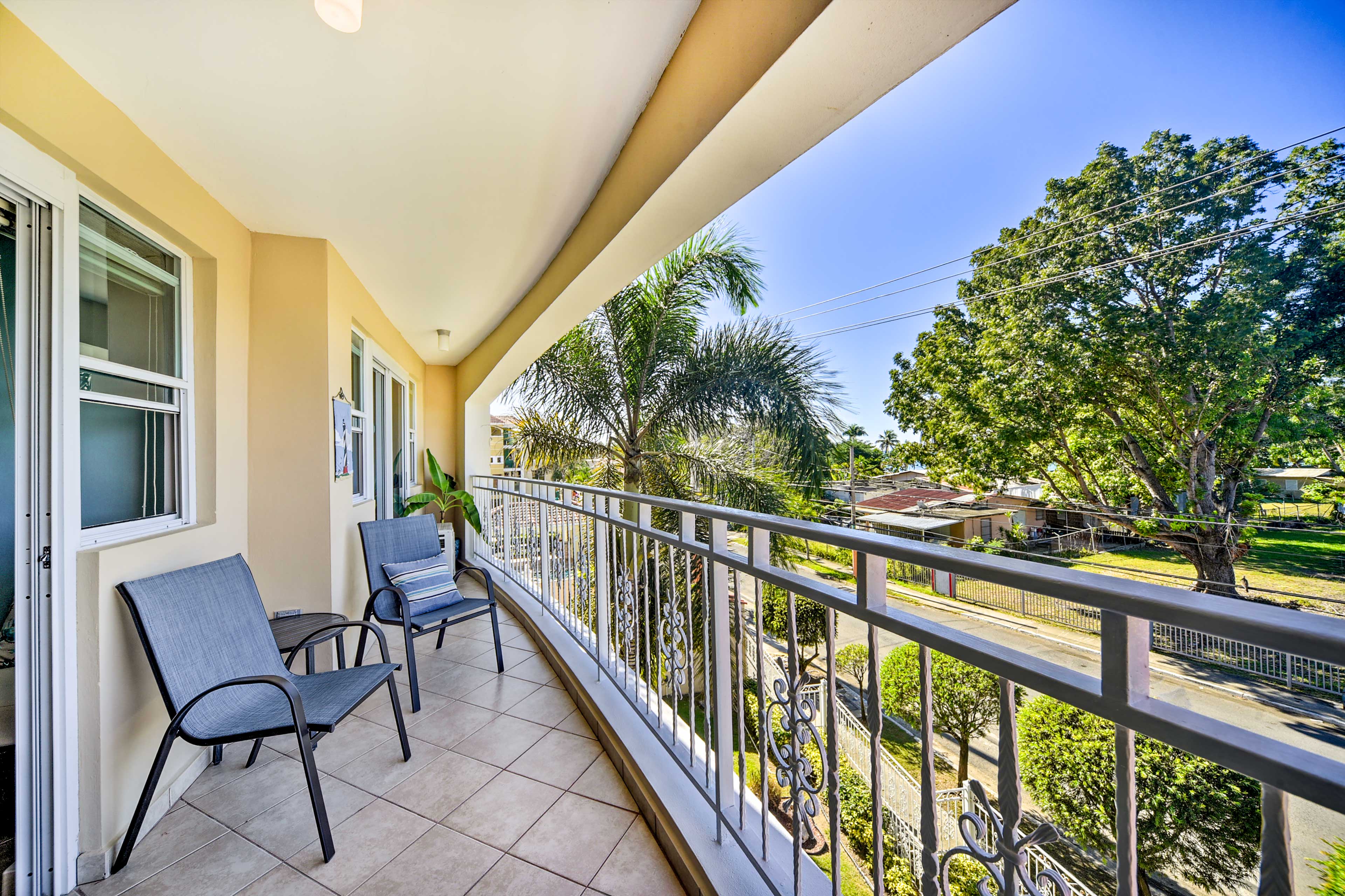 Private Covered Patio