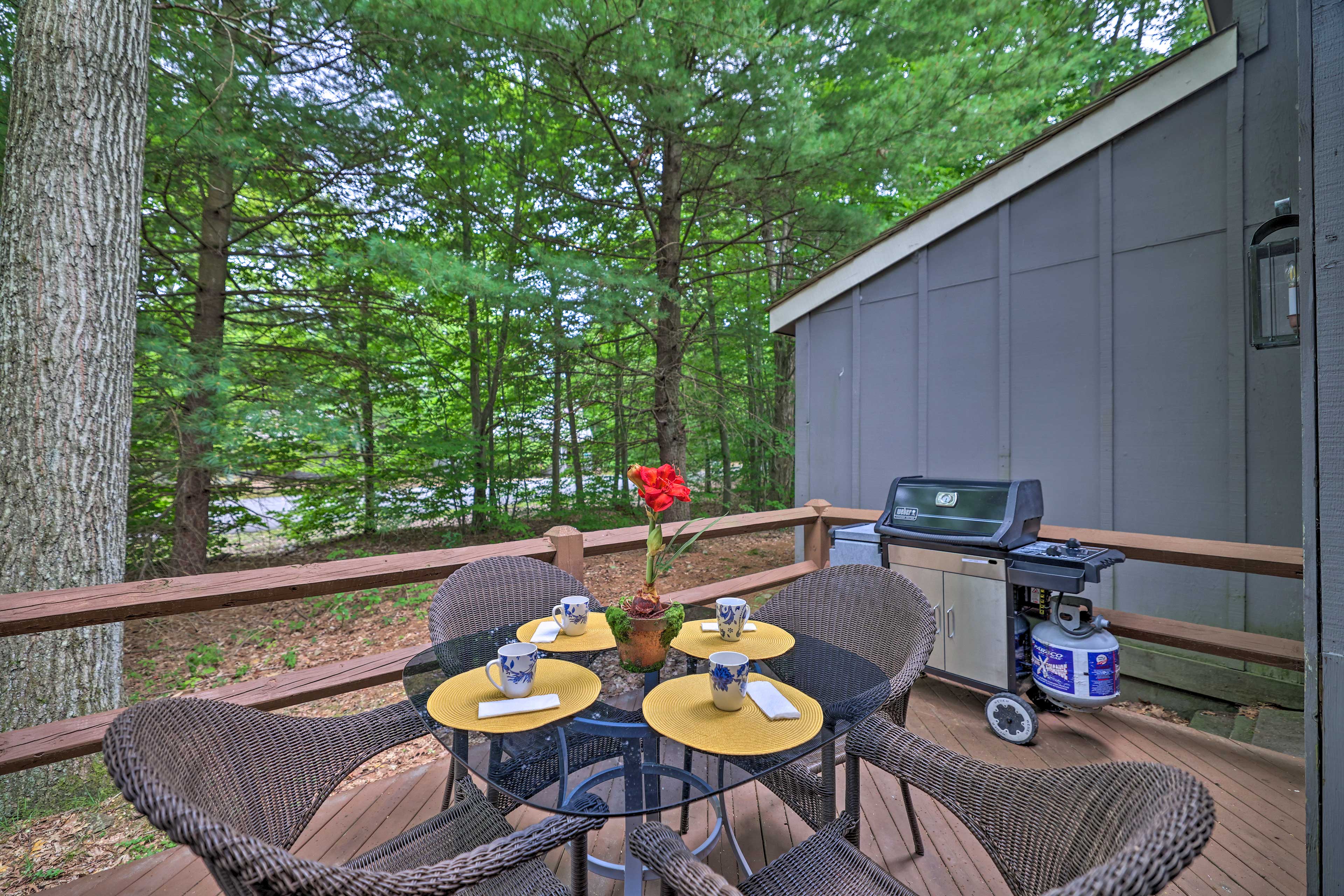 Private Back Deck