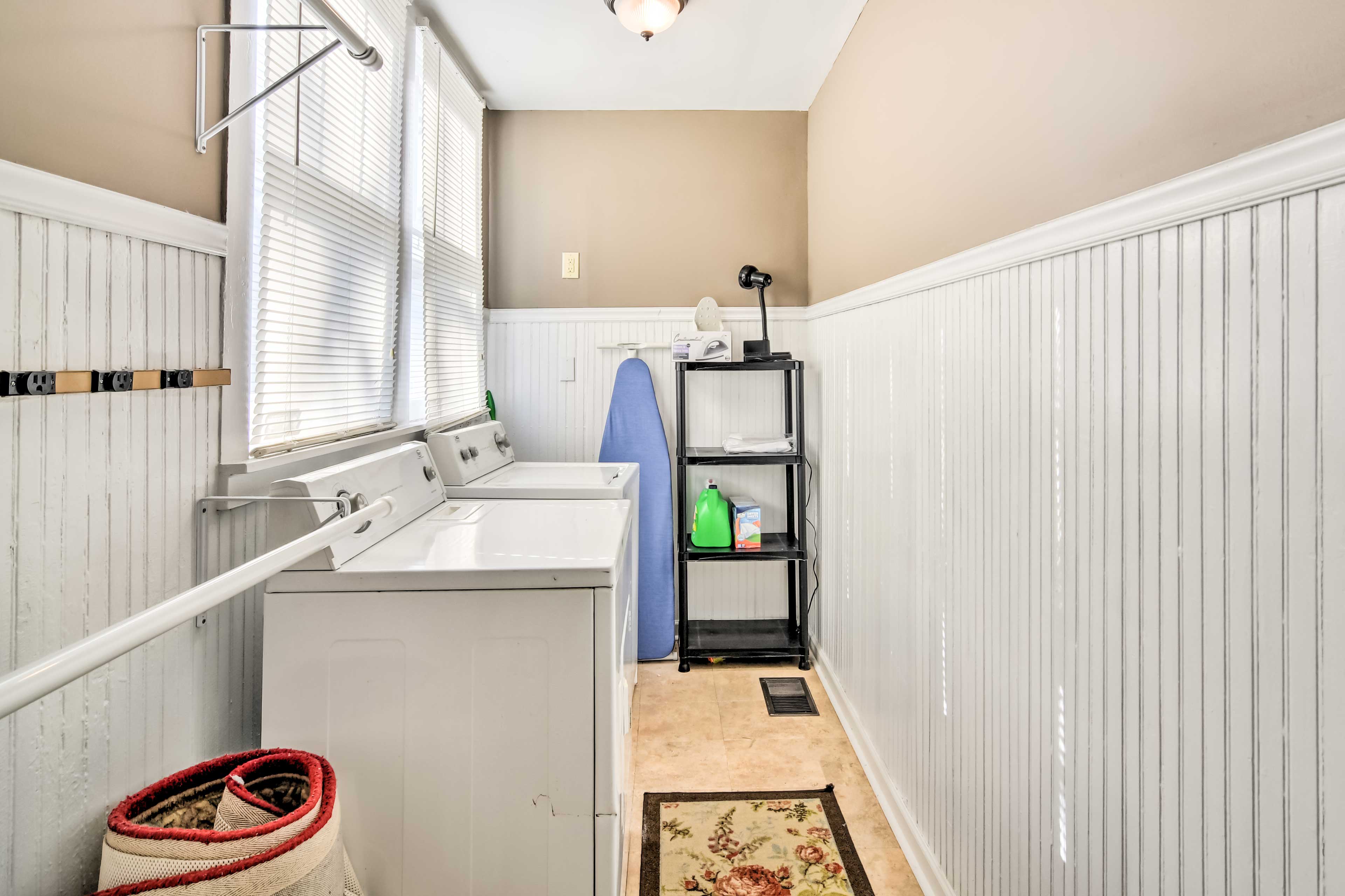 Laundry Room | Iron & Ironing Board