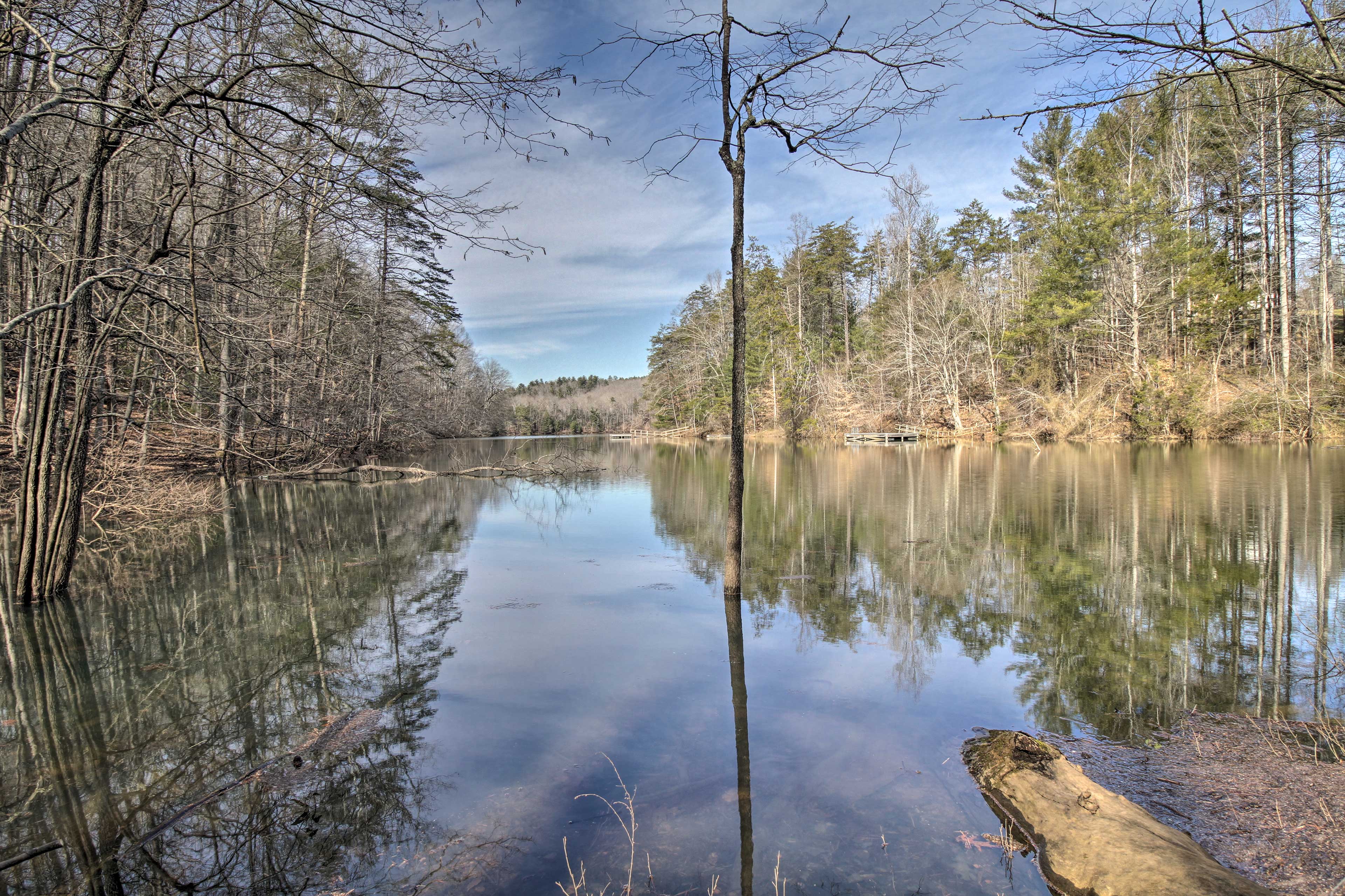 Nearby Pond